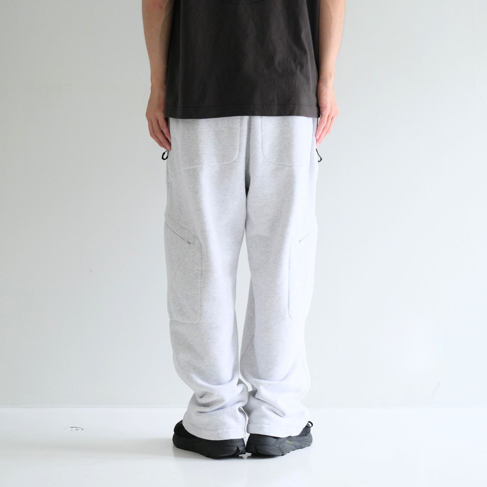 【残り1点】BAL / BIKE ATHLETIC LOOP WHEEL COTTON SWEAT PANT / BAL × BIKE / アスレチック ループホイール コットン スウェットパンツ（ASH GRAY）