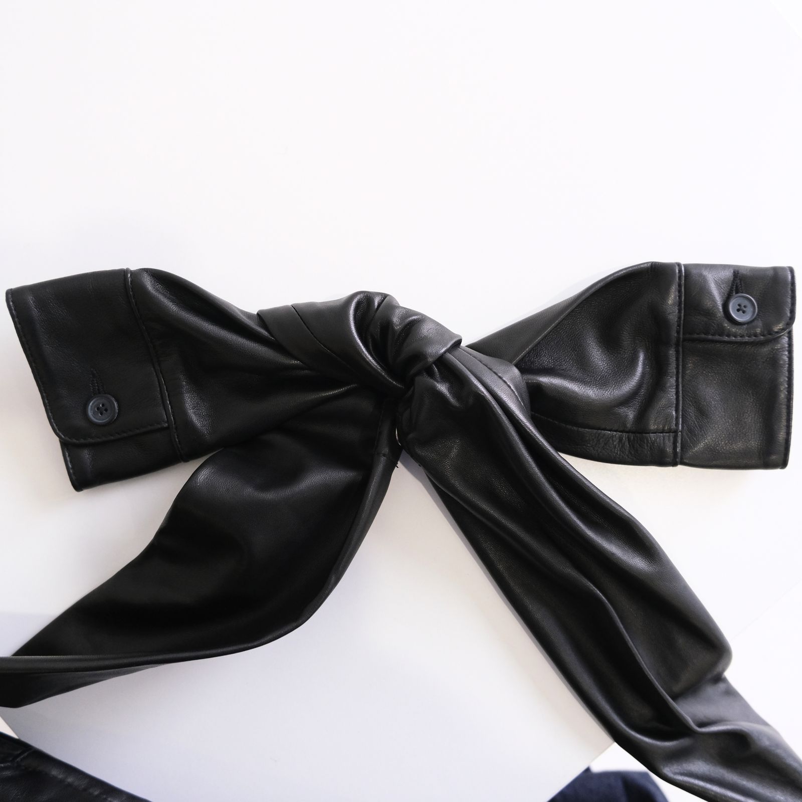 【残り1点】SHIRT CUFFS BAG（BLACK）