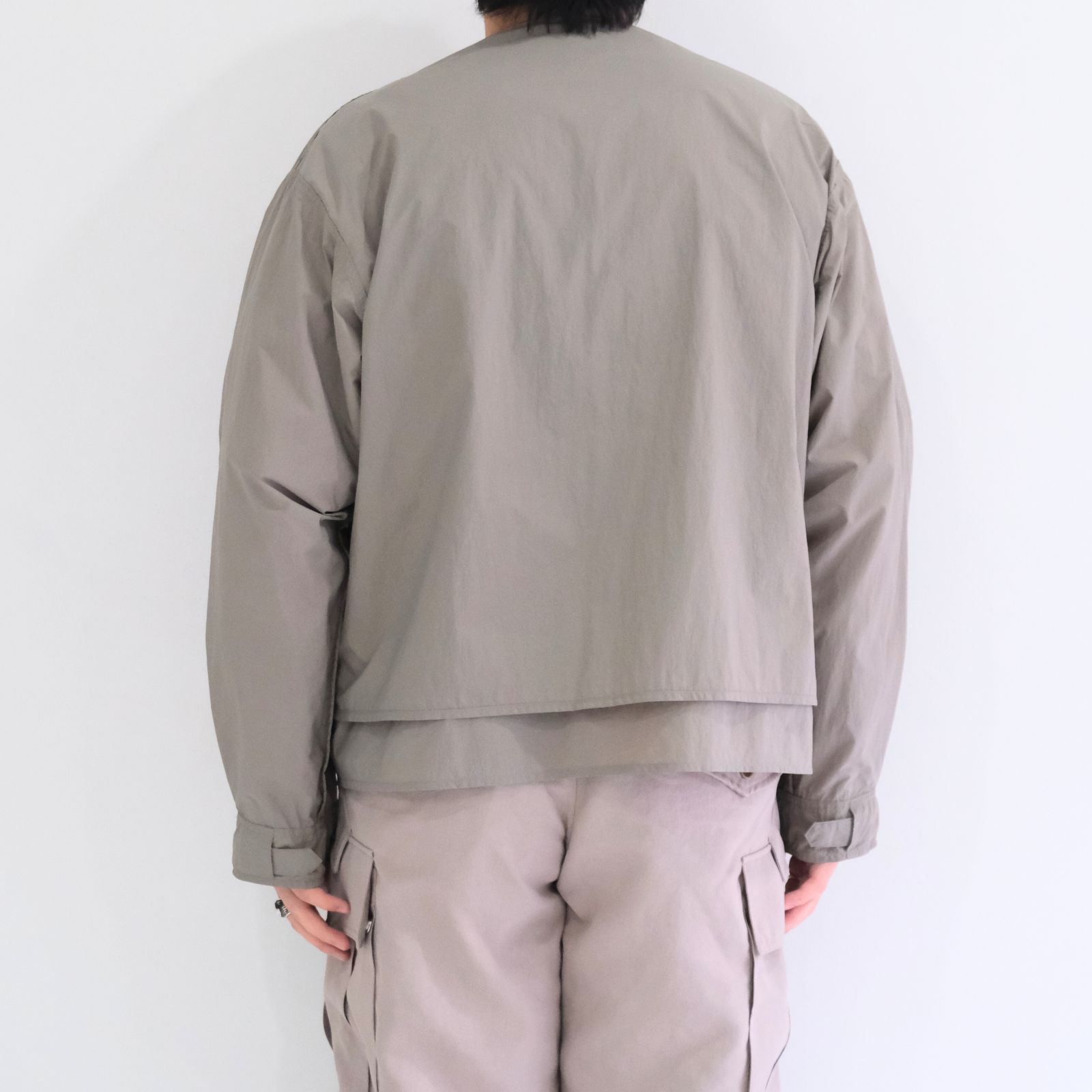 Weathering Nylon Reversible 4Way JKT / ウェザリングナイロンリバーシブル4Wayジャケット（KHAKI）