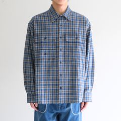 【残り1点】Harvest Shirt（Kyanite Handloom）