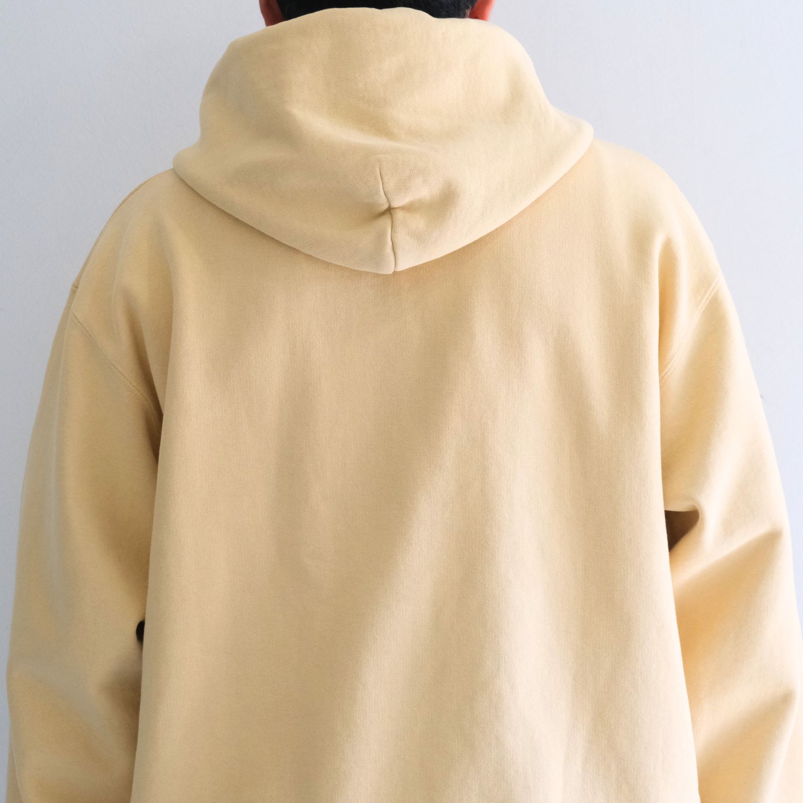 【残り1点】ACTIVE PARKA  ‐Processed Sweat‐（Yellow）