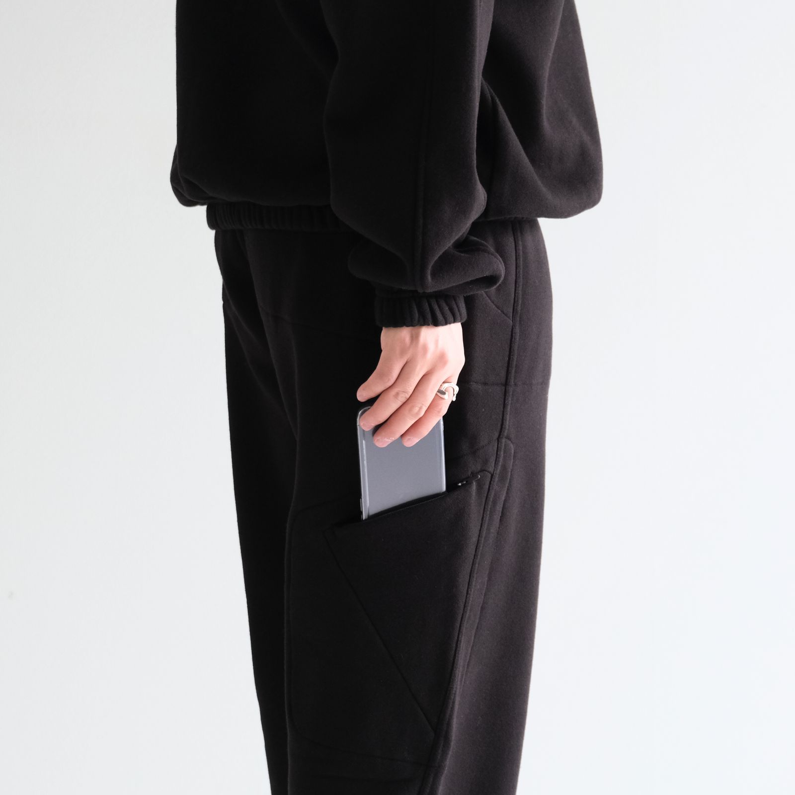 BAL / BIKE ATHLETIC LOOP WHEEL COTTON SWEAT PANT / パンツ / スウェットパンツ / BLACK