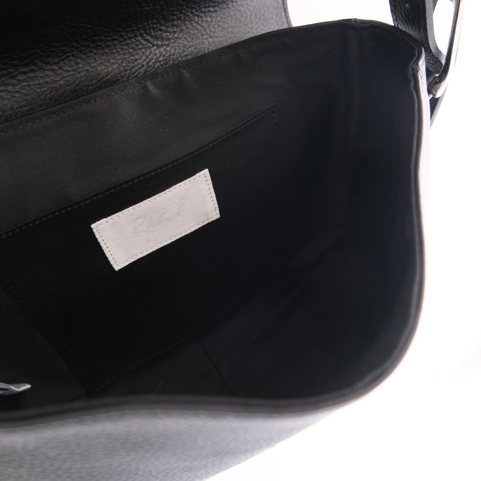 【残り1点】Leather Shoulder Bag [Dumbo] / レザー ショルダー バッグ [ダンボ]（Black）