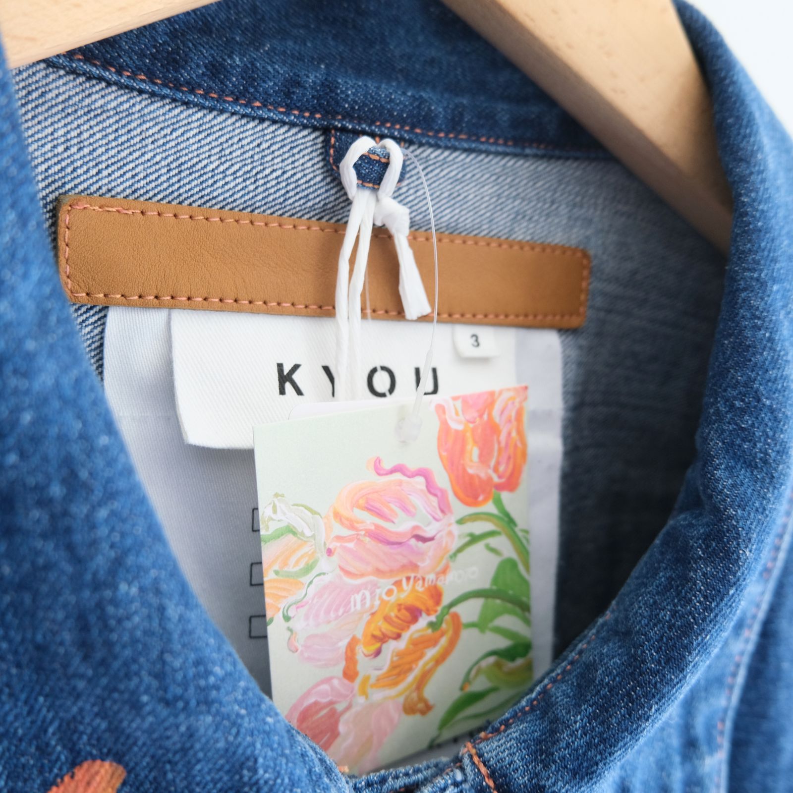 "ROEBUCK" Type-50s Hand Painted Jacket feat. MIO YAMAMOTO / 「ROEBUCK」タイプ50s ハンドペイントジャケット feat. ミオ ヤマモト（BLUE）