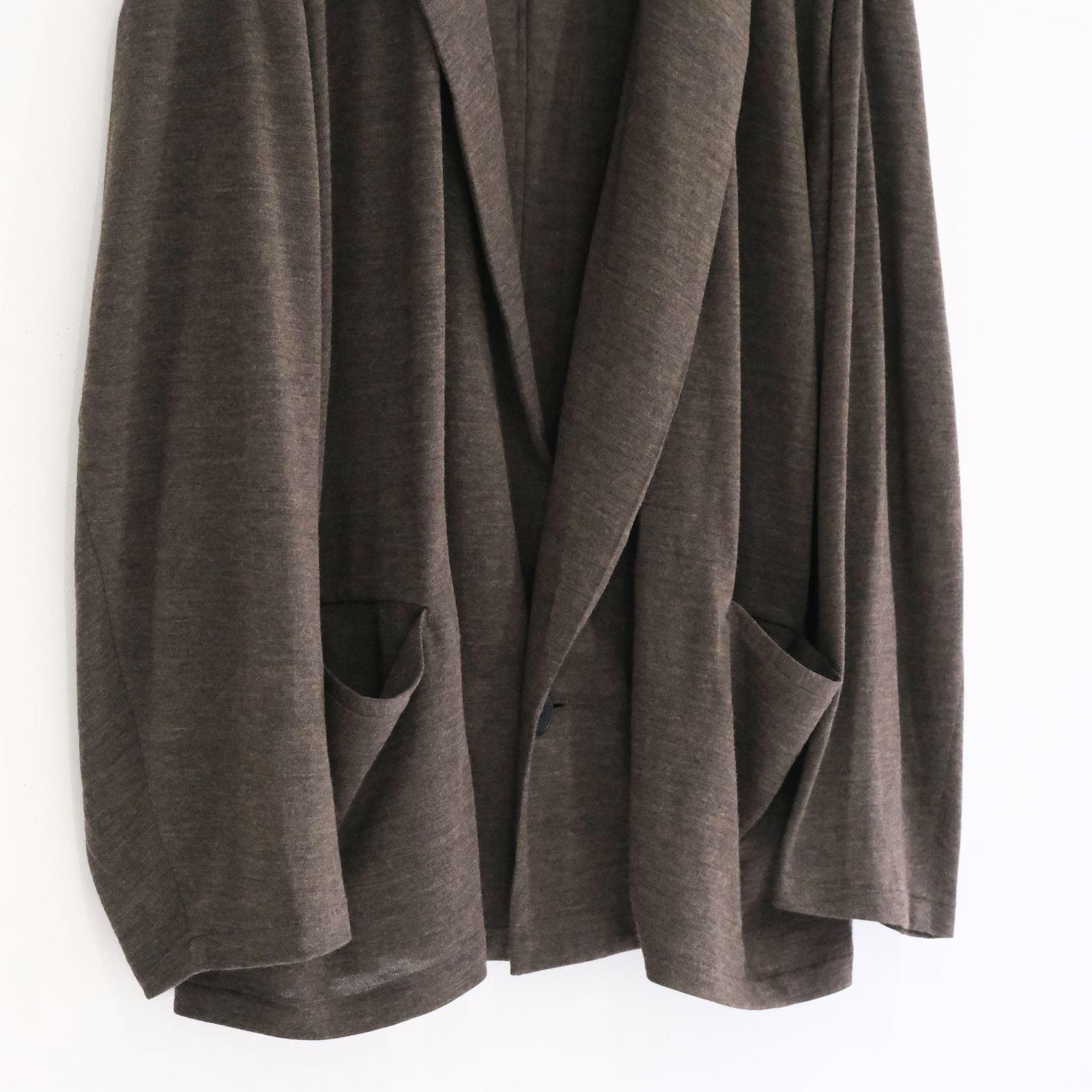 Wool Jersey JKT / ジャケット / Brown