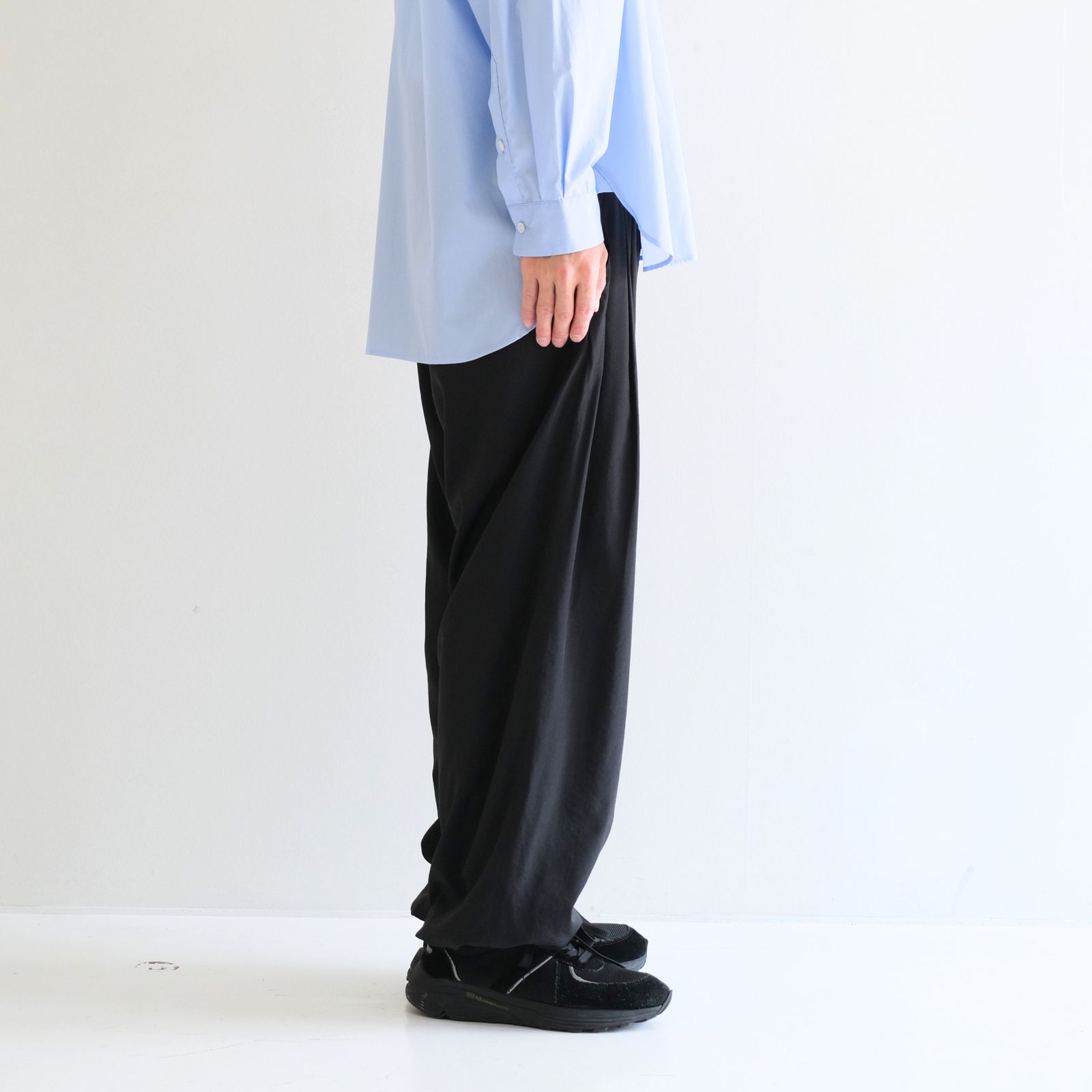 【残り1点】Cupro Nylon Browsing Pants（Black）