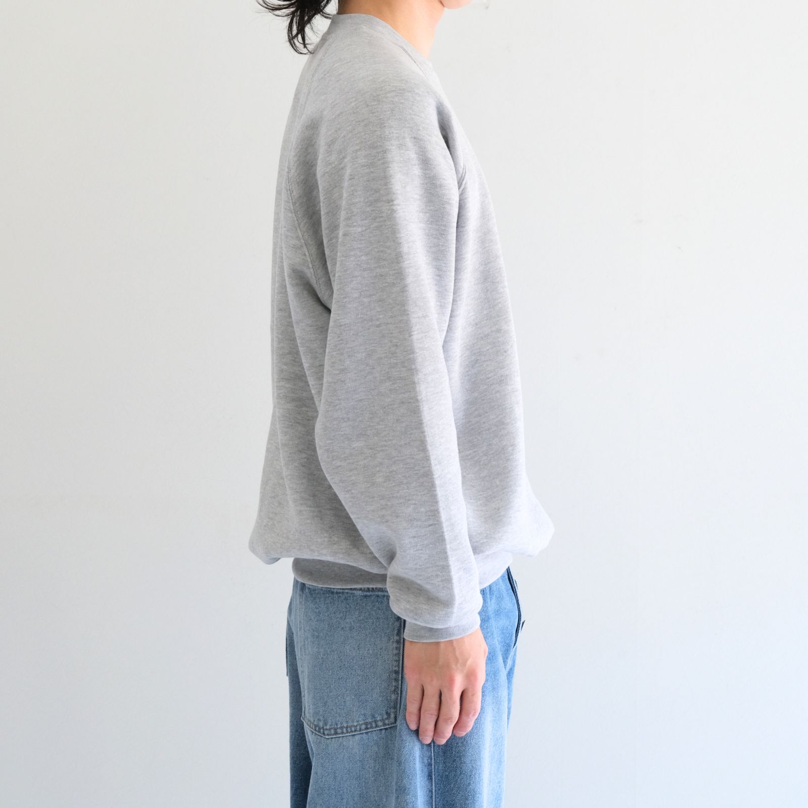 Zzz... Sweat / リラックスラグランスウェット（GRAY）