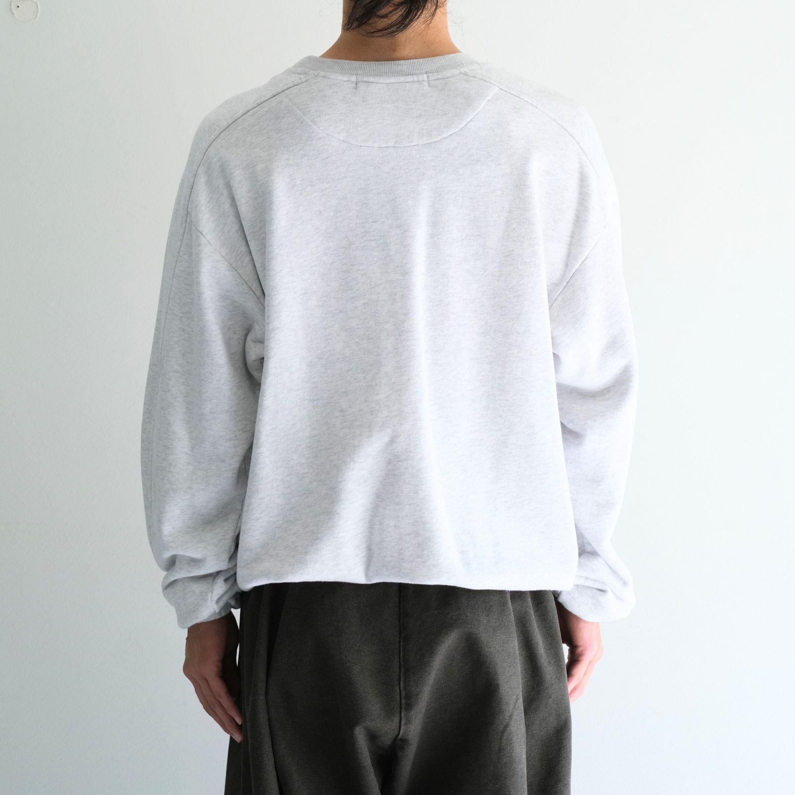 BAL / BIKE ATHLETIC LOOP WHEEL COTTON CREW / BAL × BIKE / アスレチック ループホイール コットンクルー（ASH GRAY）