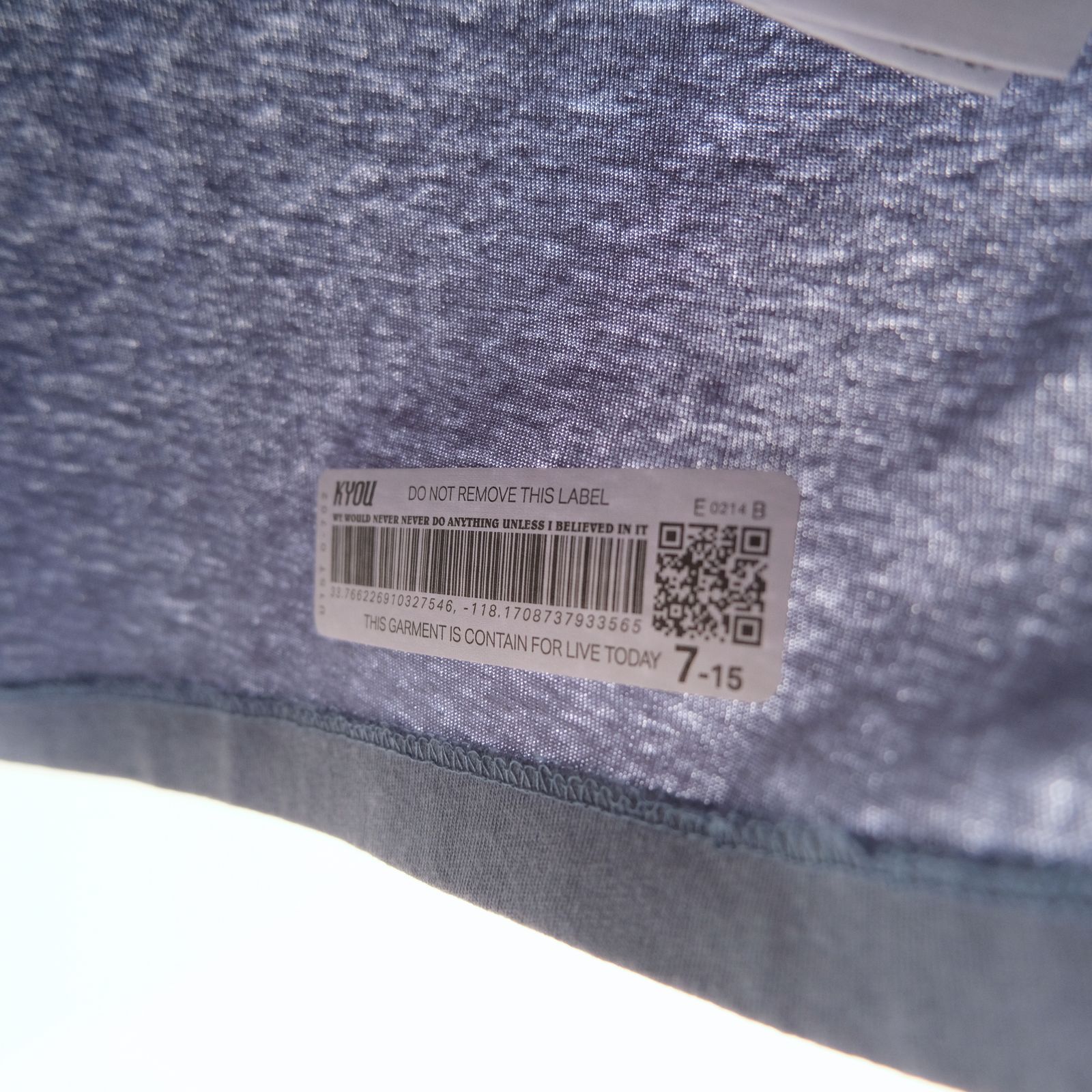 "TEE-NS".14 Imaginary FLOWER DEPaRTMENT Tee feat. MIO YAMAMOTO / 「TEE-NS」14 イマジナリーフラワーデパートメントTシャツ feat. ミオ ヤマモト（NAVY）