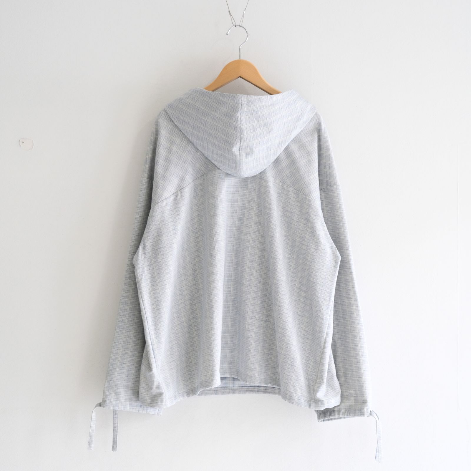 "JONATHAN" Oversized Anorak Parka / アノラックパーカー / L.BLUE