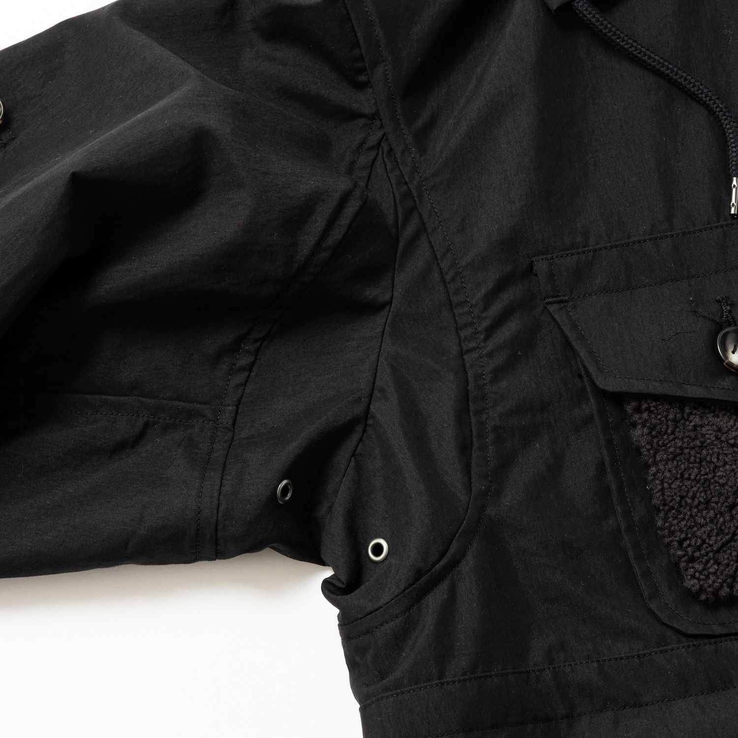 【入荷時期：2026年7月頃】Anonymous Fishing JKT / アノニマス フィッシング ジャケット（OFF BLACK）