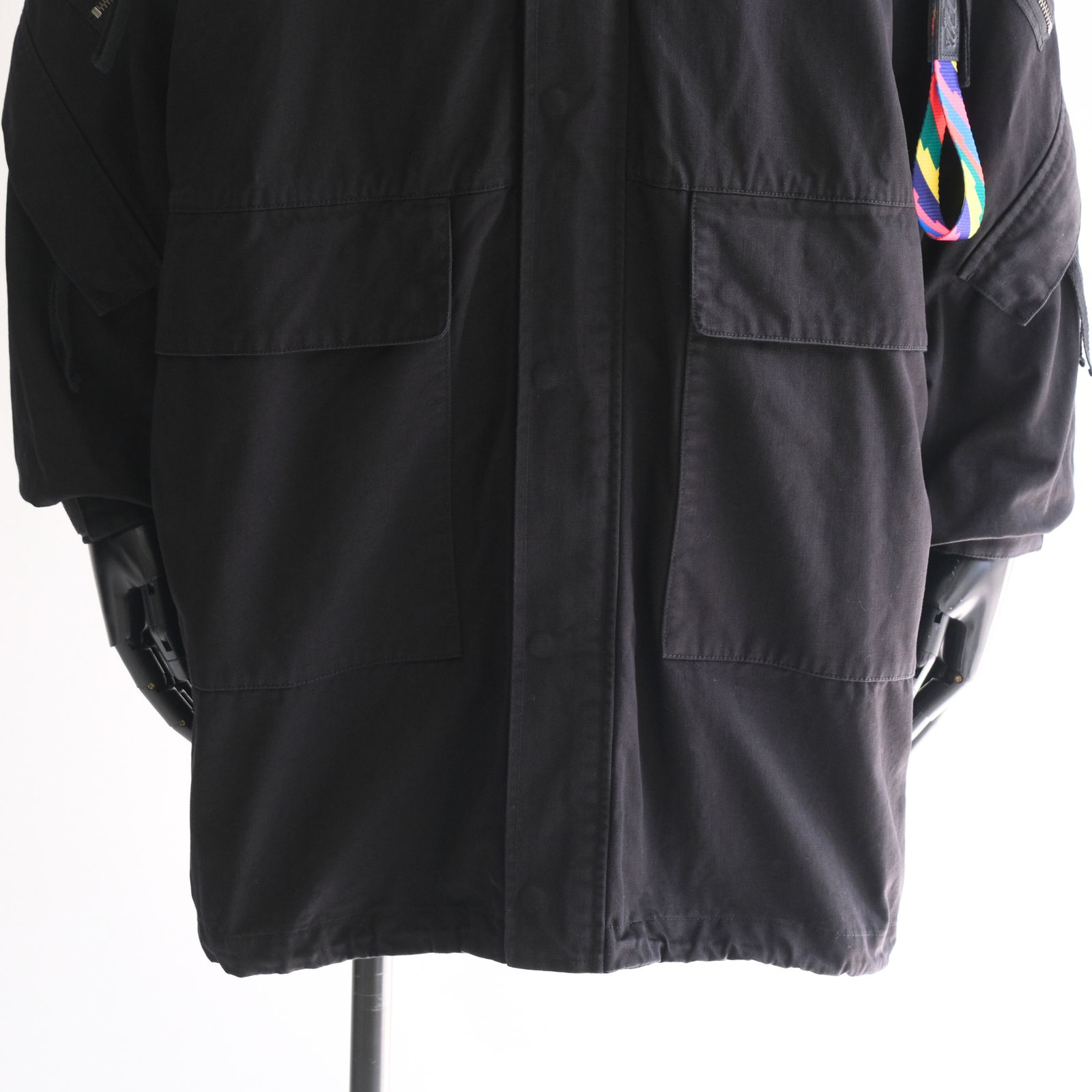 Ventilation Military Coat（BLACK）