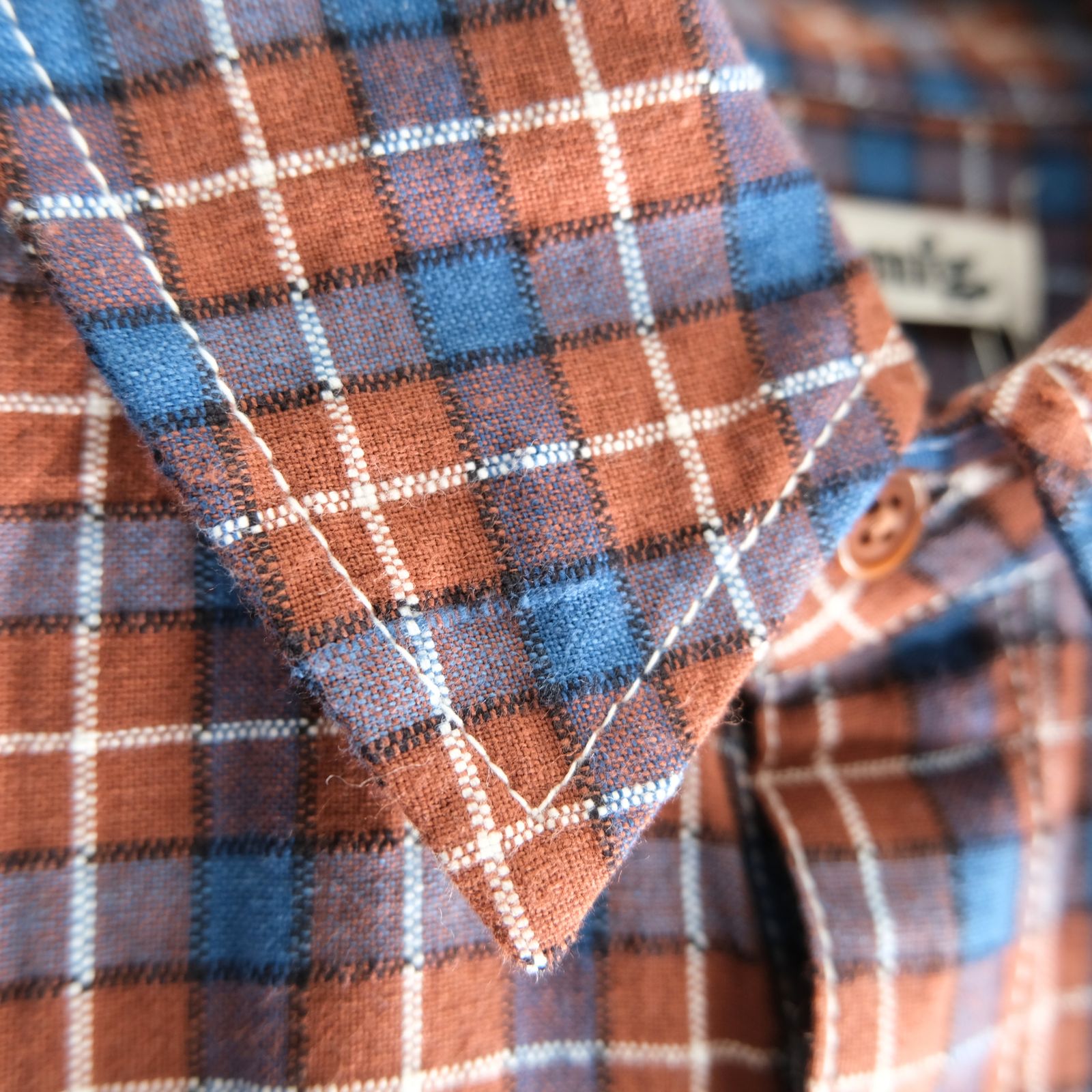 【残り1点】Bracken Shirt（Sandstone Handloom）