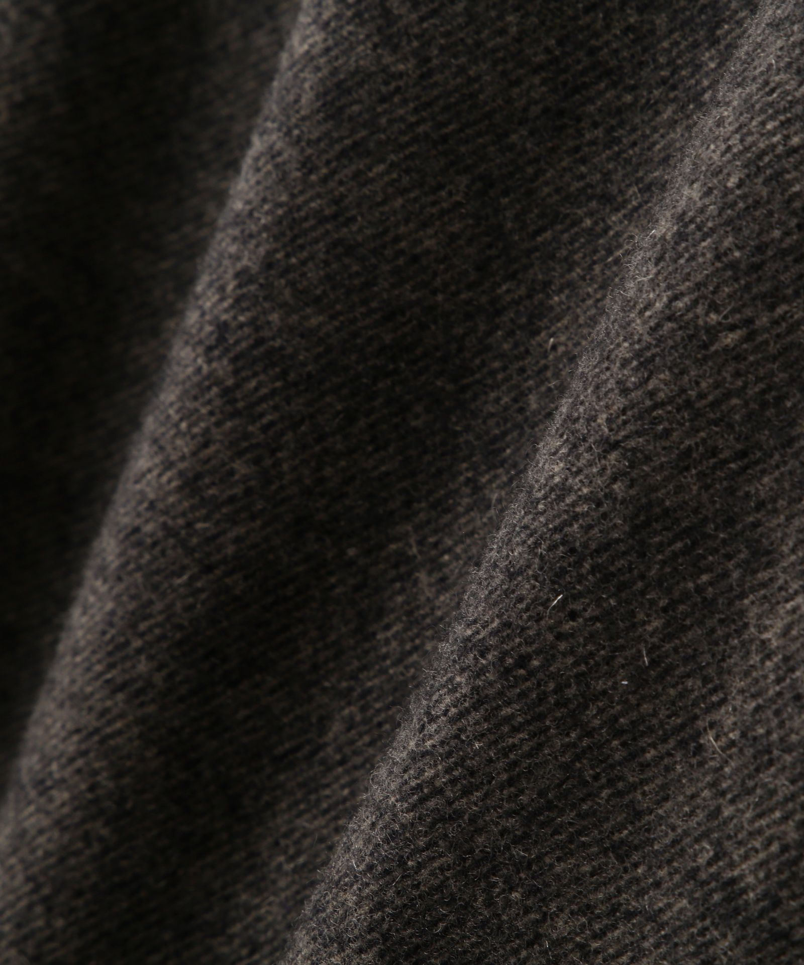 IN TUCK TROUSERS ‐Powder melton‐ / パンツ / トラウザー / メルトン素材 / Mid Gray