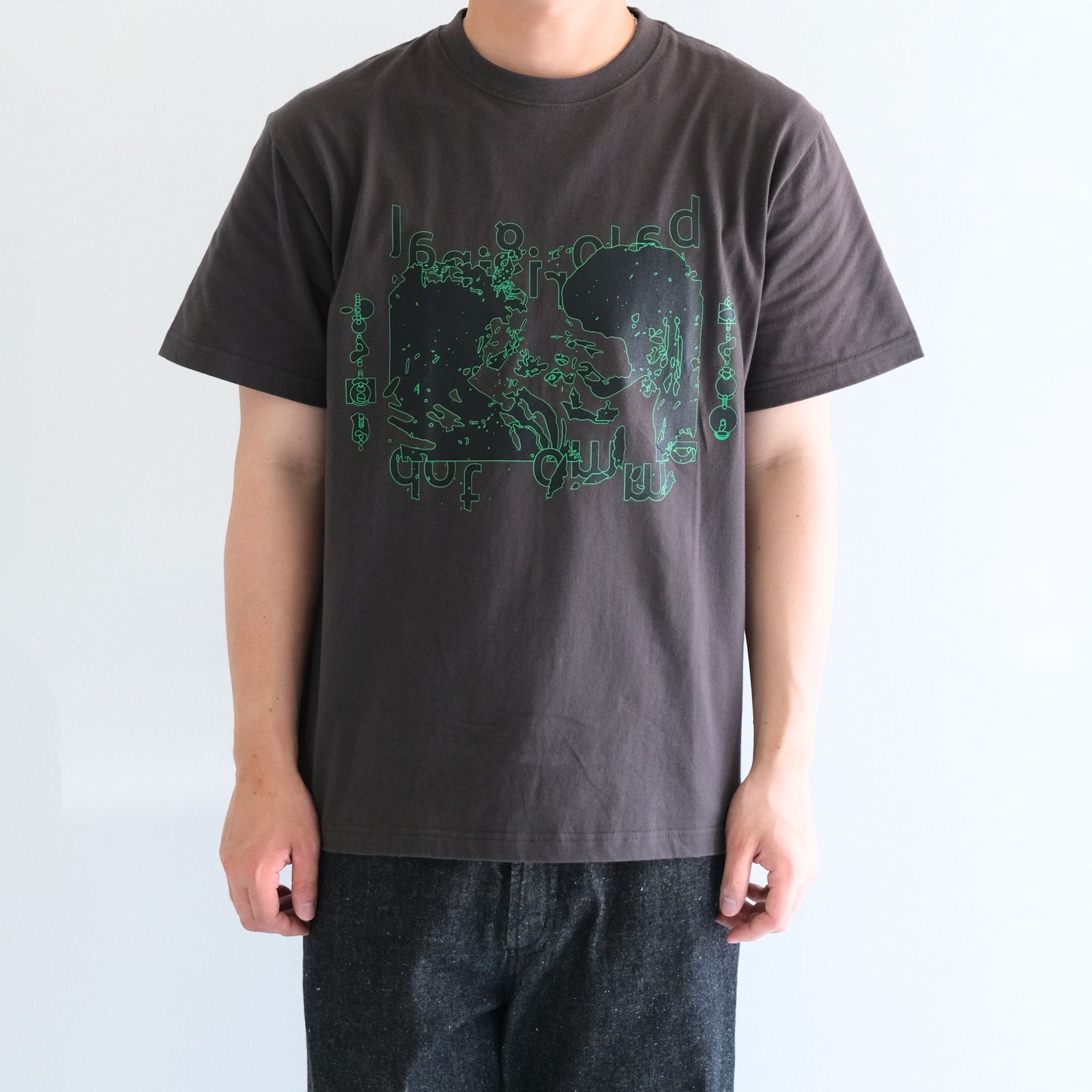J&T / Tシャツ / プリント / BLACK