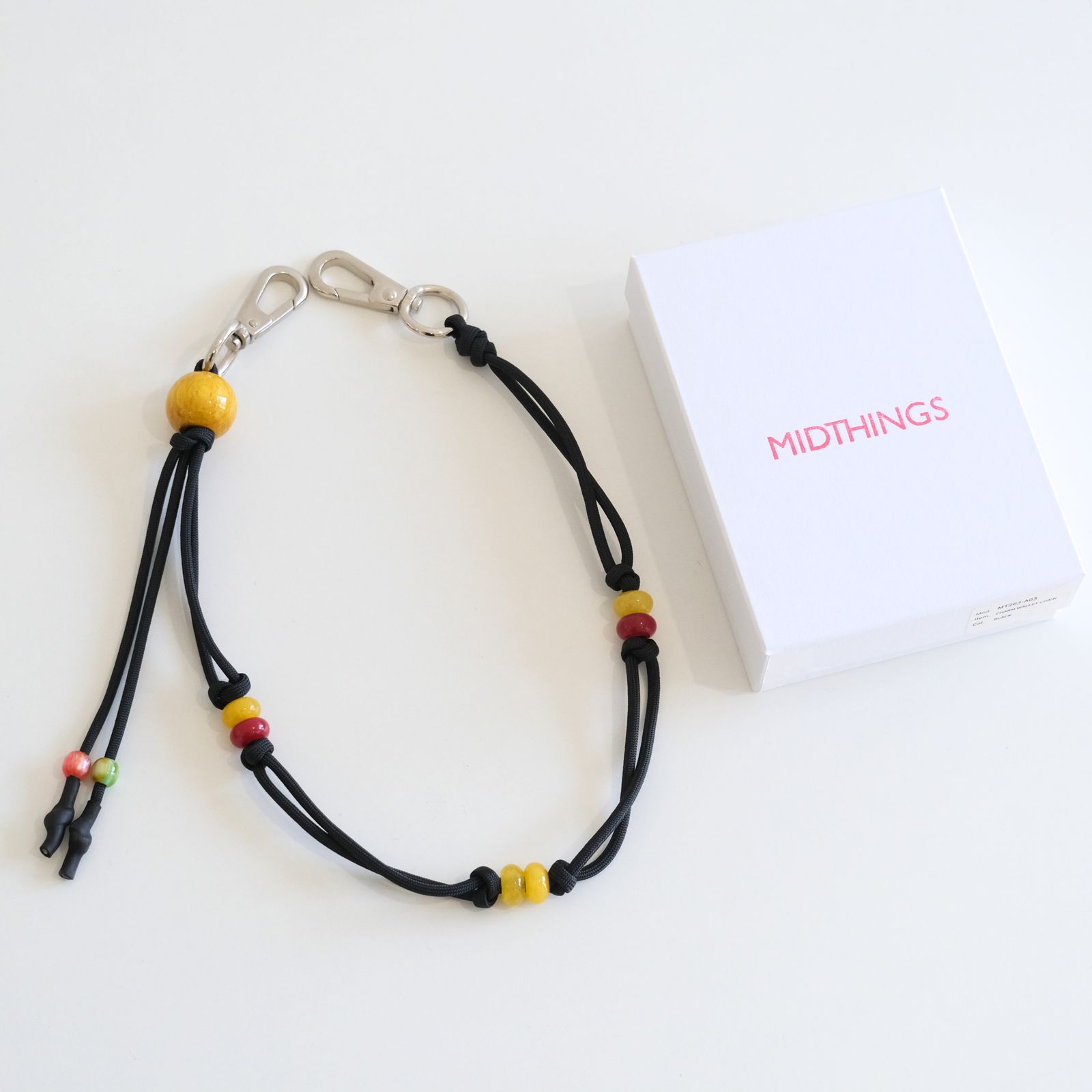 【残り1点】CHARM WALLET CHAIN（BLACK）
