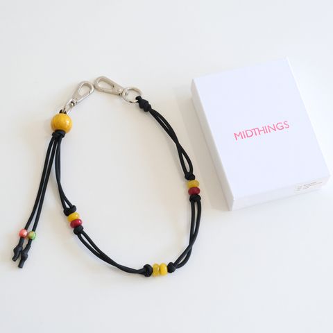 【残り1点】CHARM WALLET CHAIN（BLACK）