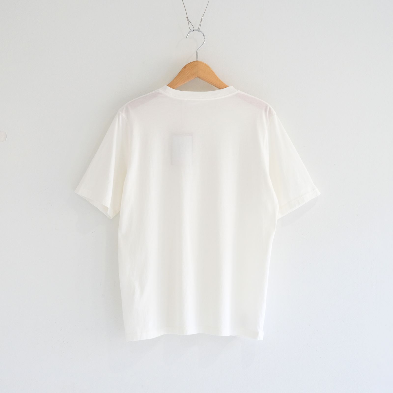 T-shirt / Tシャツ / 天然ピマコットン / WHITE