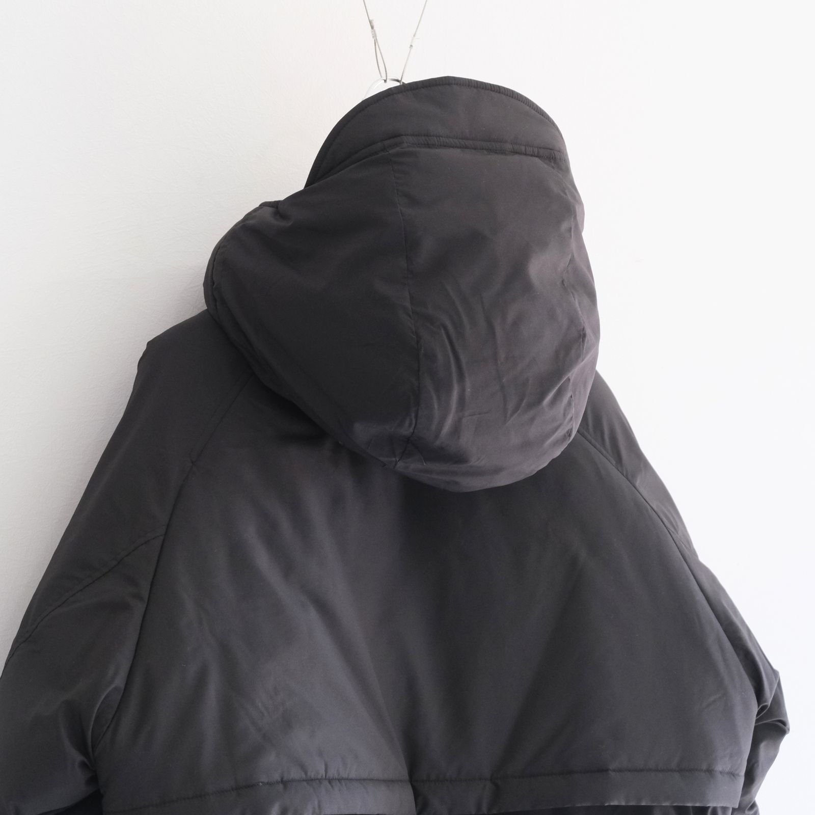 【残り1点】"KATAHDIN"  Water-repellent Down Half Coat（BLACK）