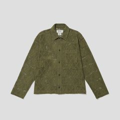 LAZY OVER SHIRKET / シャツ / レース / KHAKI