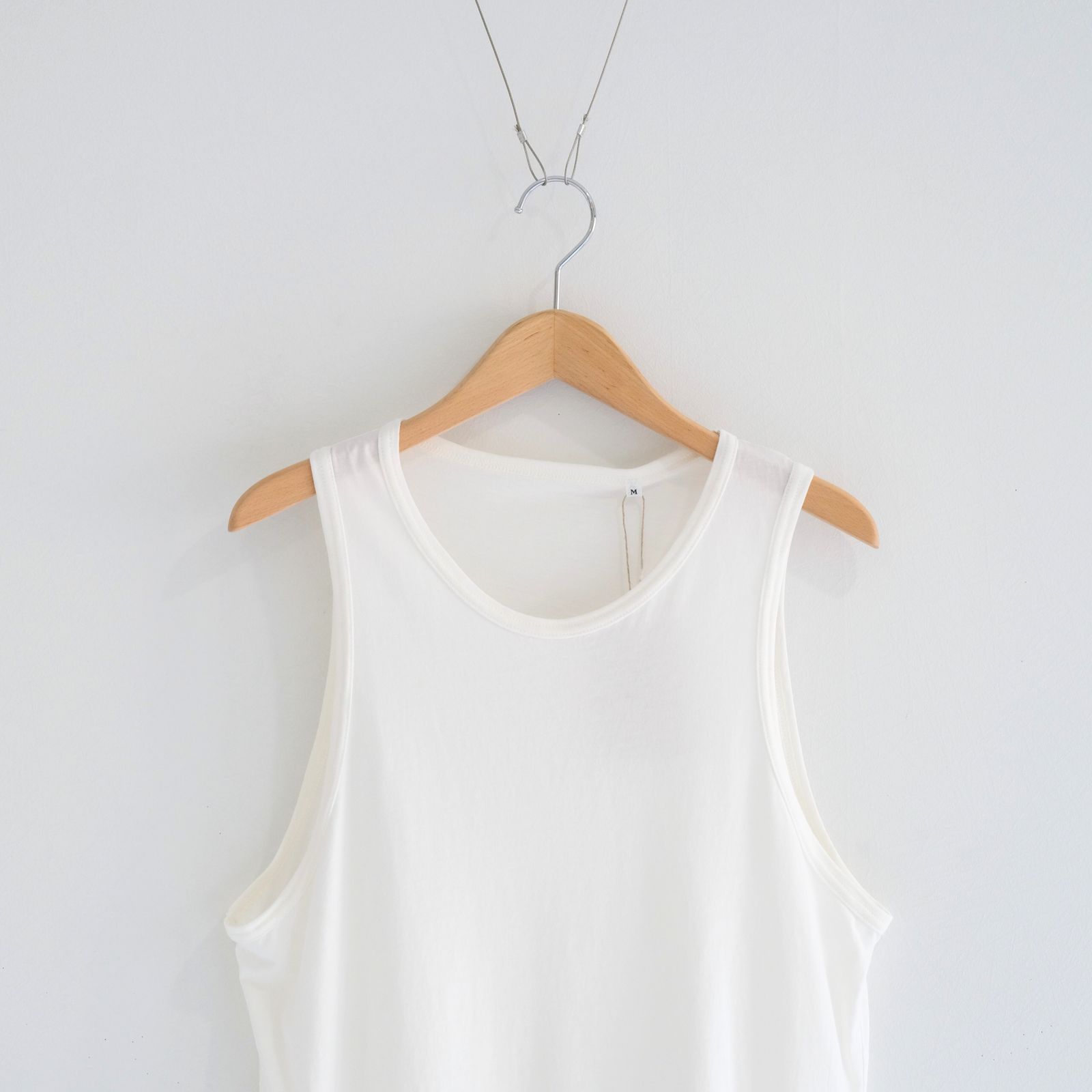 Tank Top / タンクトップ / 天然ピマコットン / WHITE