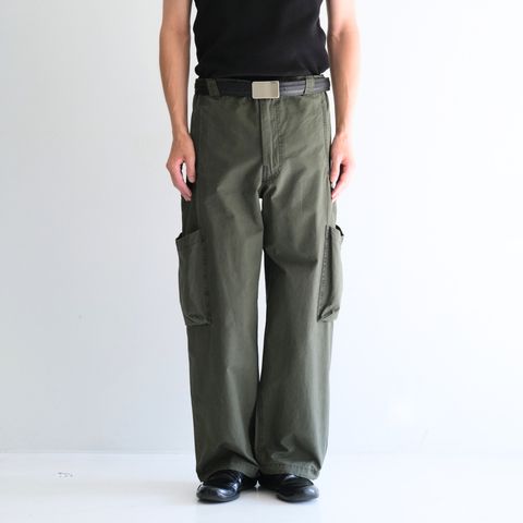 CURV POCKET FIELD CARGO PANT（OLIVE）