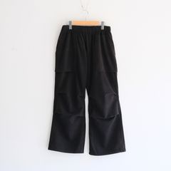 Reimagined Newsboy Fleece-Lined Sweatpants / パンツ / スウェットパンツ / Bleached Black