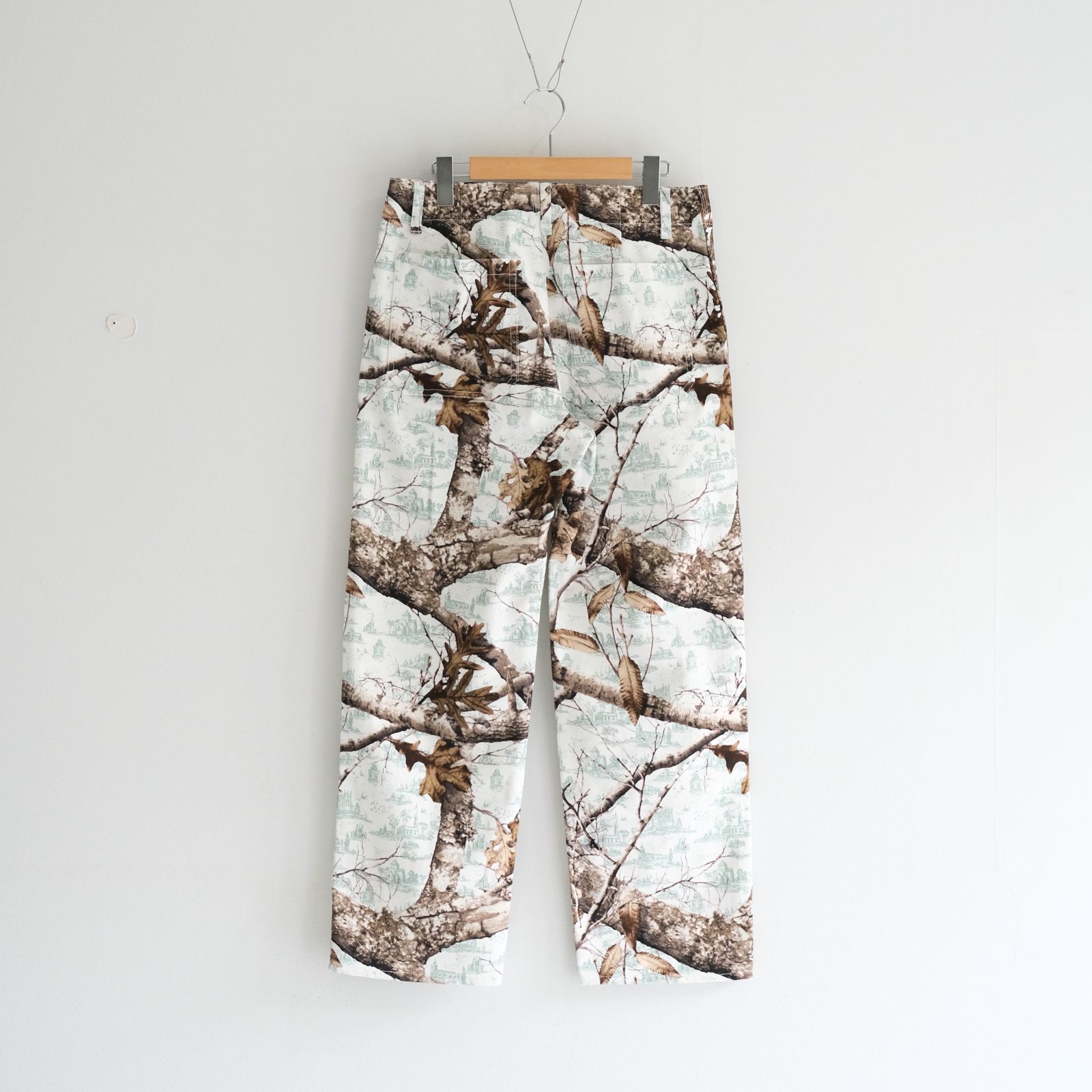 Cheese Camo Pants / パンツ / キャンバス地 / WHITE