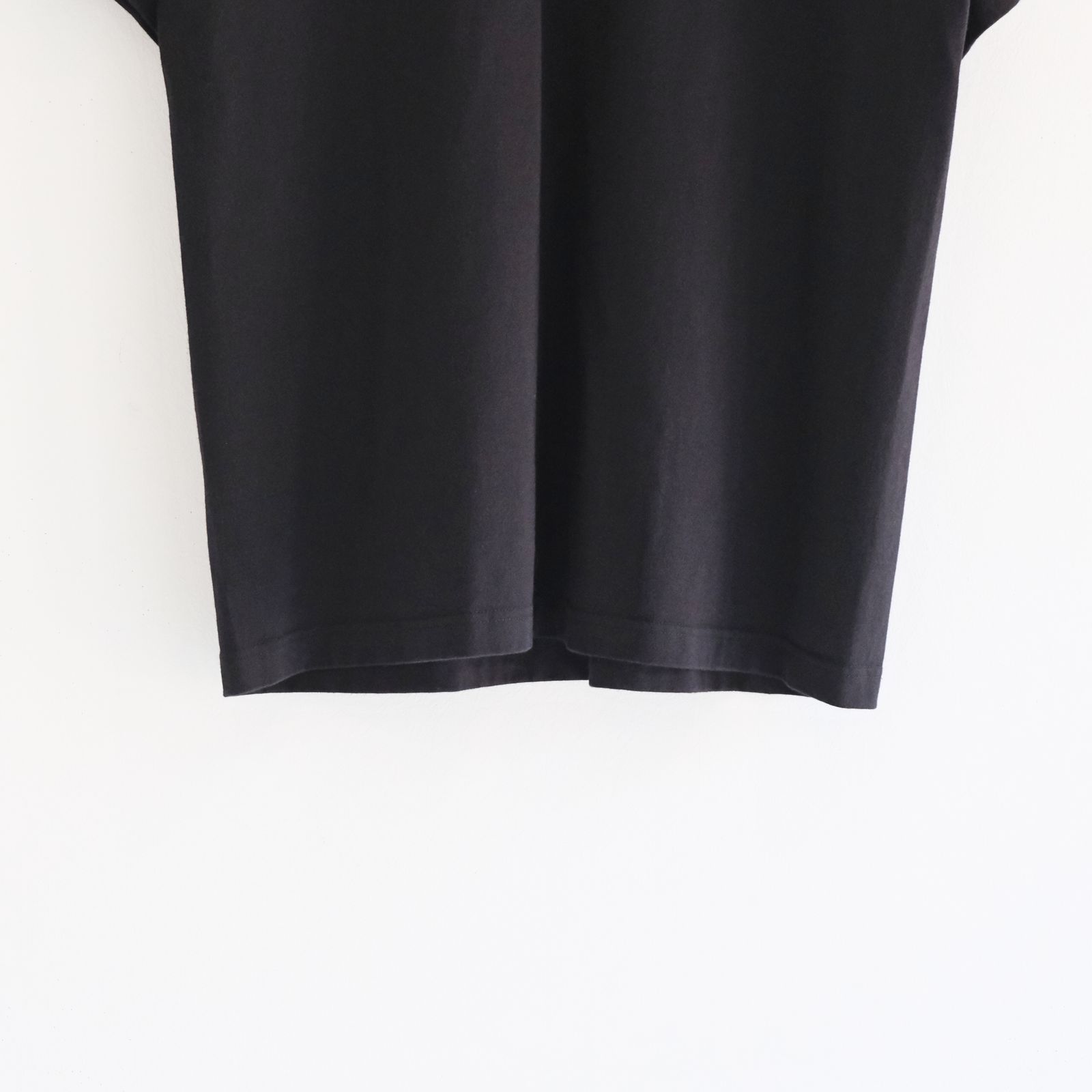 NEW BASIC T-SHIRT〈SHORT SLEEVE〉/ Tシャツ / BLACK