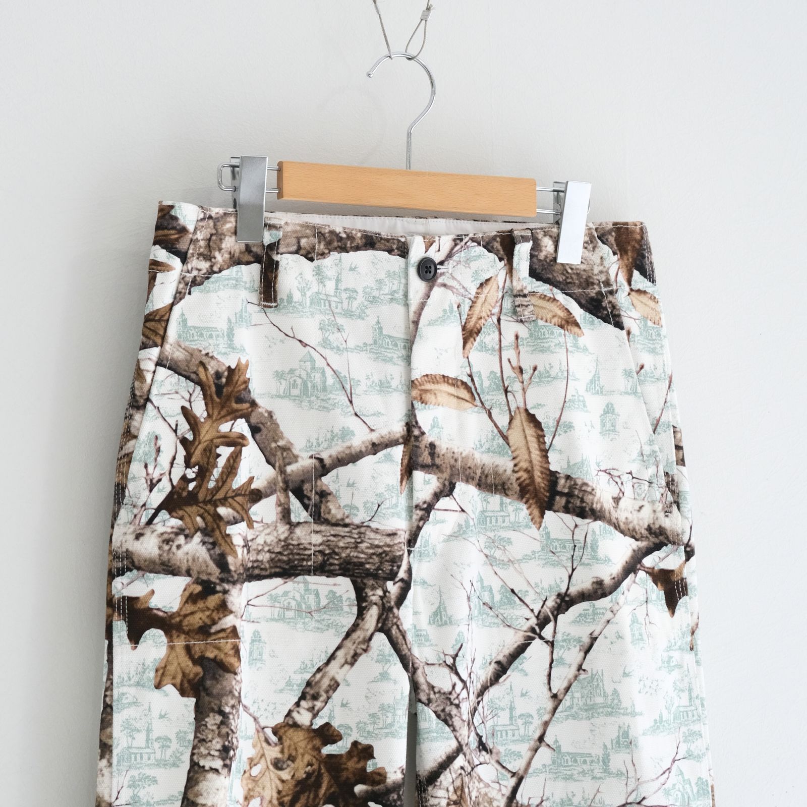 Cheese Camo Pants / パンツ / キャンバス地 / WHITE