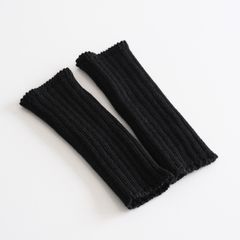 GLOVES FINGERLESS / 手袋 / フィンガーレス / PUREWOOL / SCHWARZ / ブラック