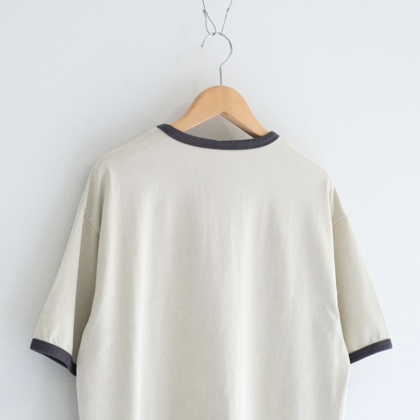 Homeboy Garment Ringer Tee / ホームボーイ ガーメント リンガーTシャツ（LIGHT SAND）