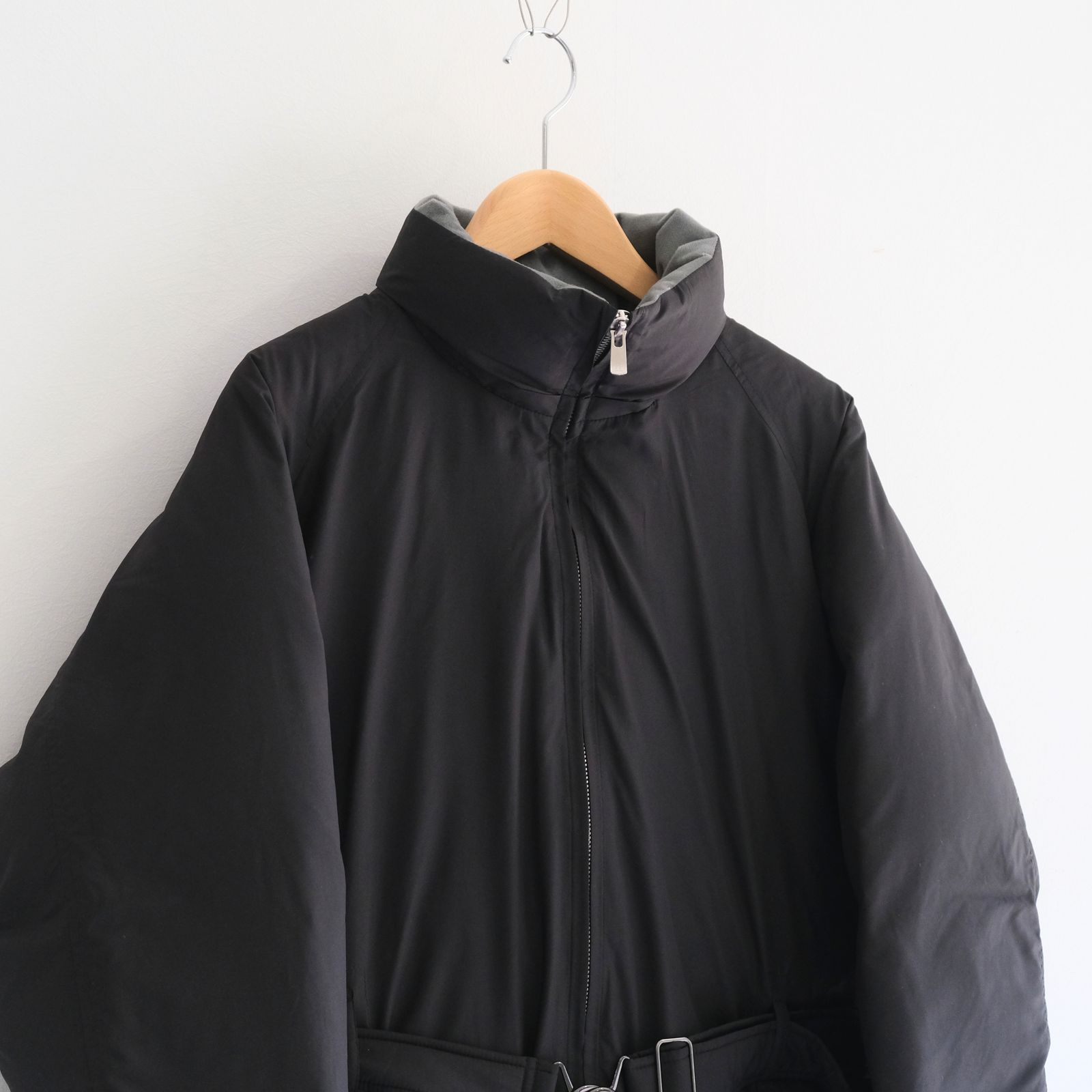 【残り1点】"KATAHDIN"  Water-repellent Down Half Coat（BLACK）