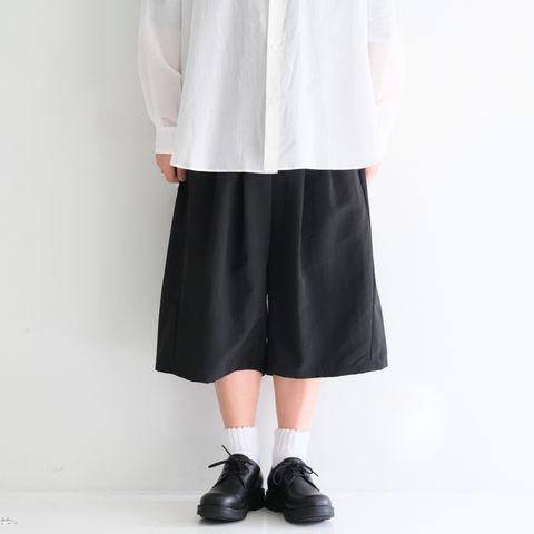 Nylon Buggy Half Pants / ナイロン バギー ハーフ パンツ（Black）
