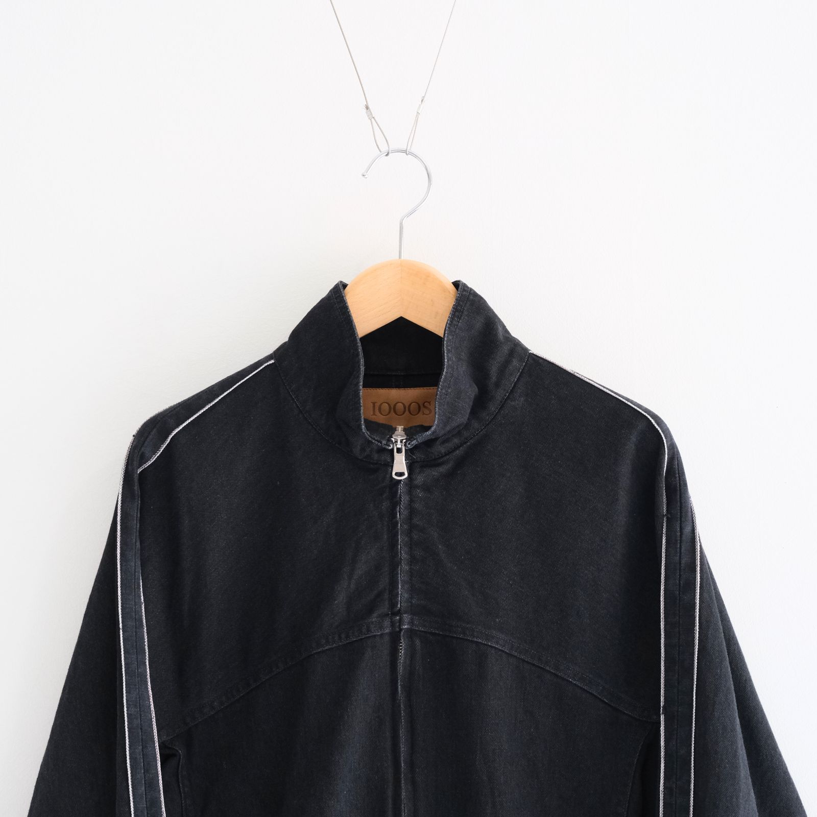 SELVAGE DENIM TRUCK JACKET / トラックジャケット / デニム / セルヴィッチ / BLACK WASH