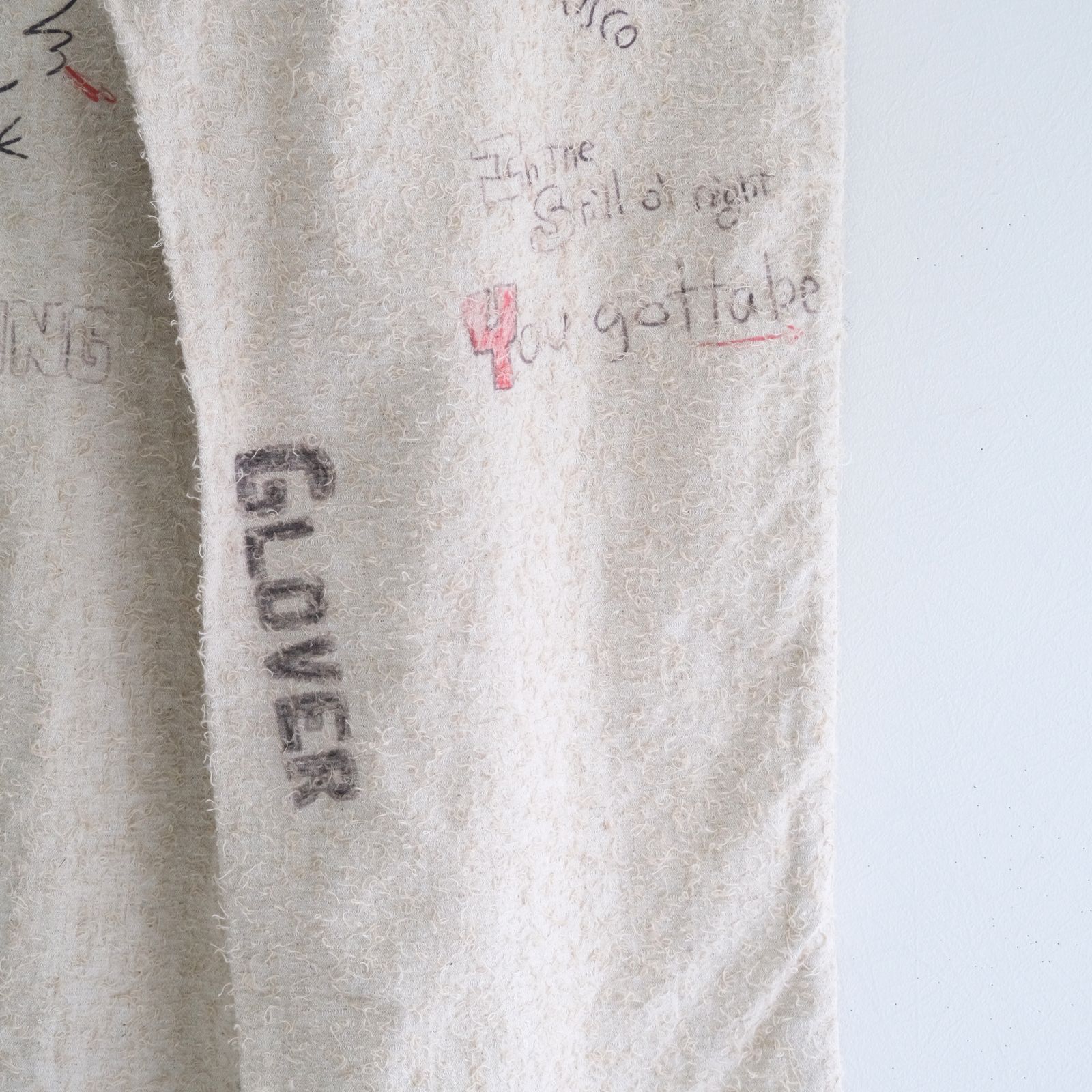 "ALICE" GRAPHIC DOUBLE KNEE WORKPANTS / パンツ / ダブルニー / ワークパンツ / IVORY