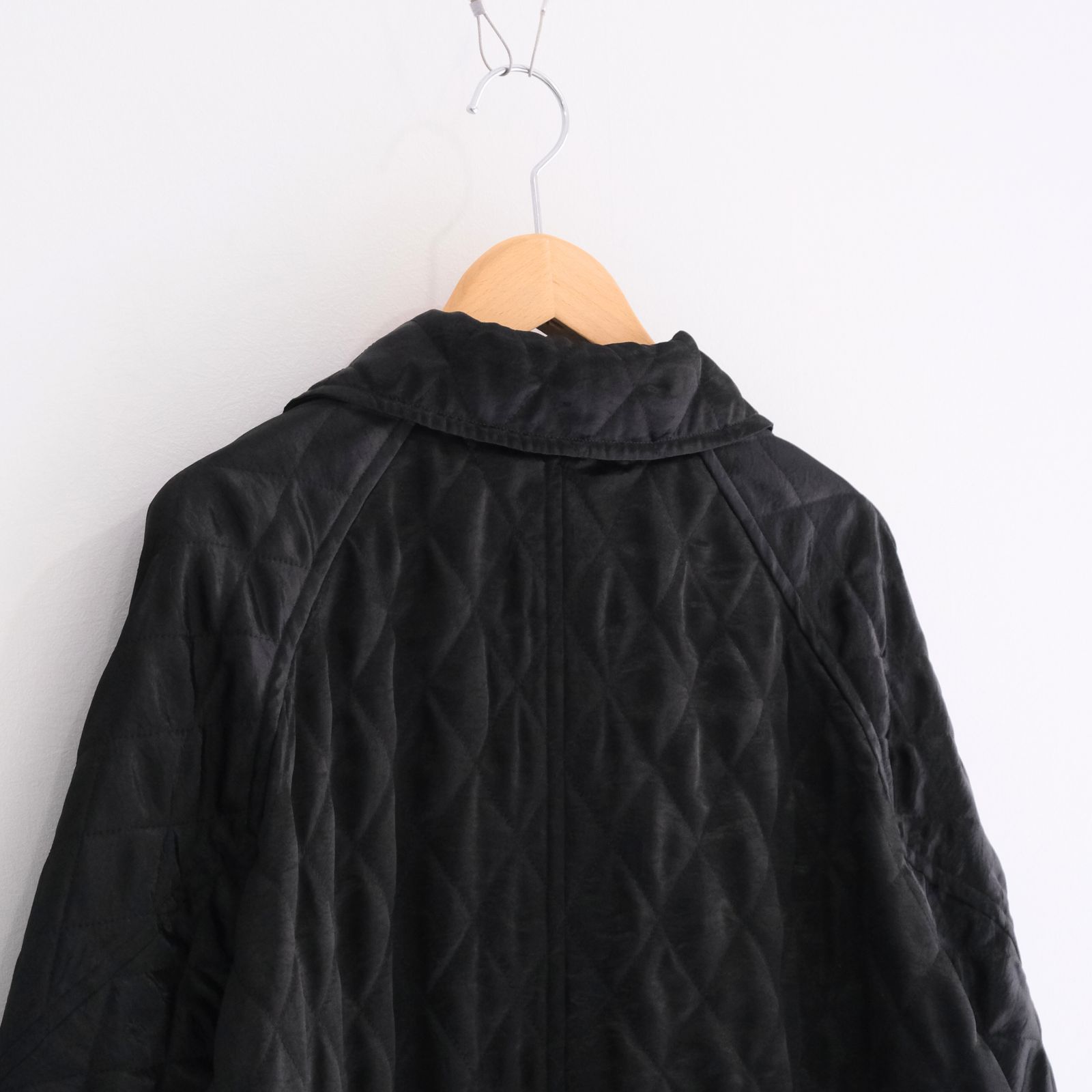QUILTING RAGLAN JACKET / ジャケット / シングルジャケット / BLACK