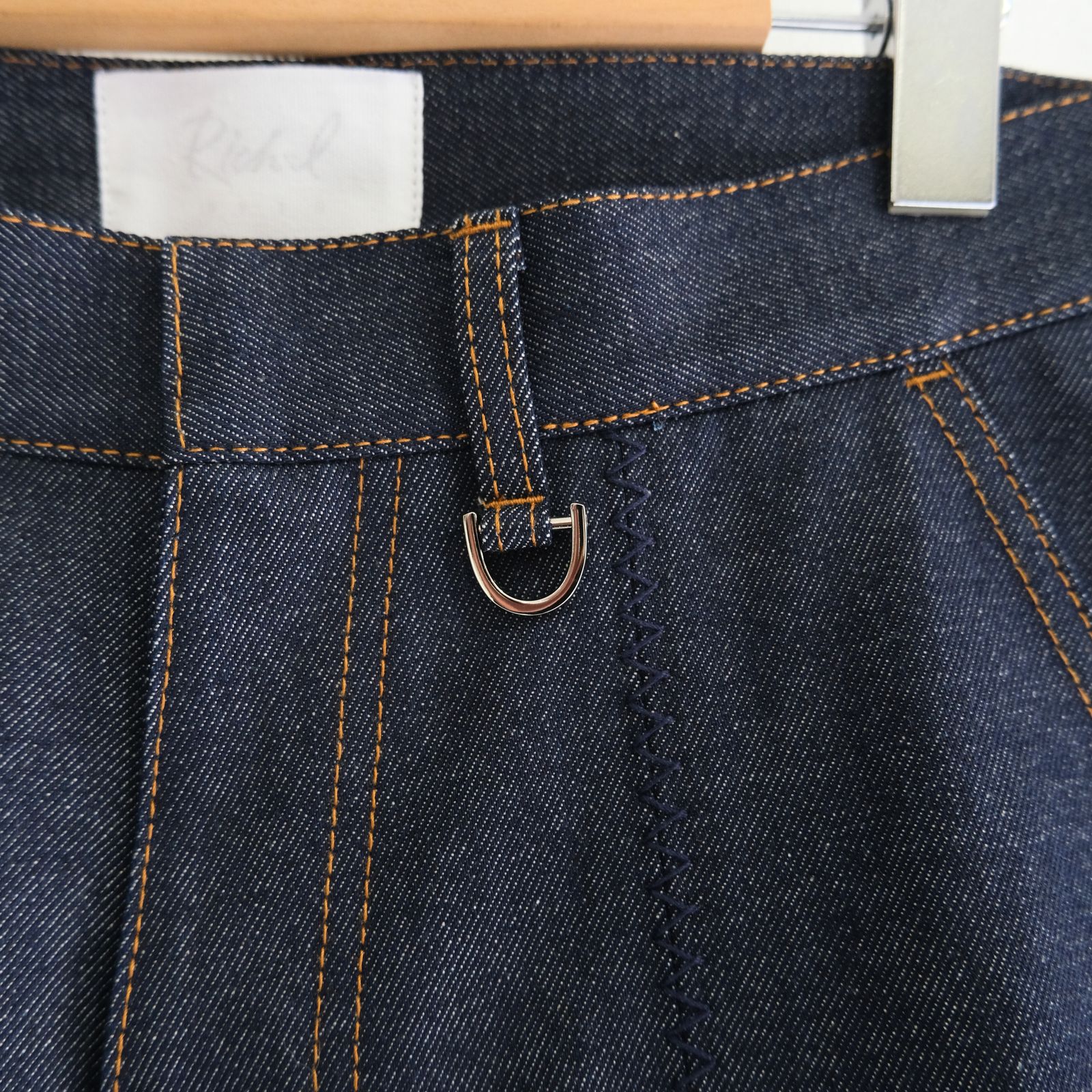 Rigiddenim Flared Pants / リジッドデニムフレアパンツ（Indigo）