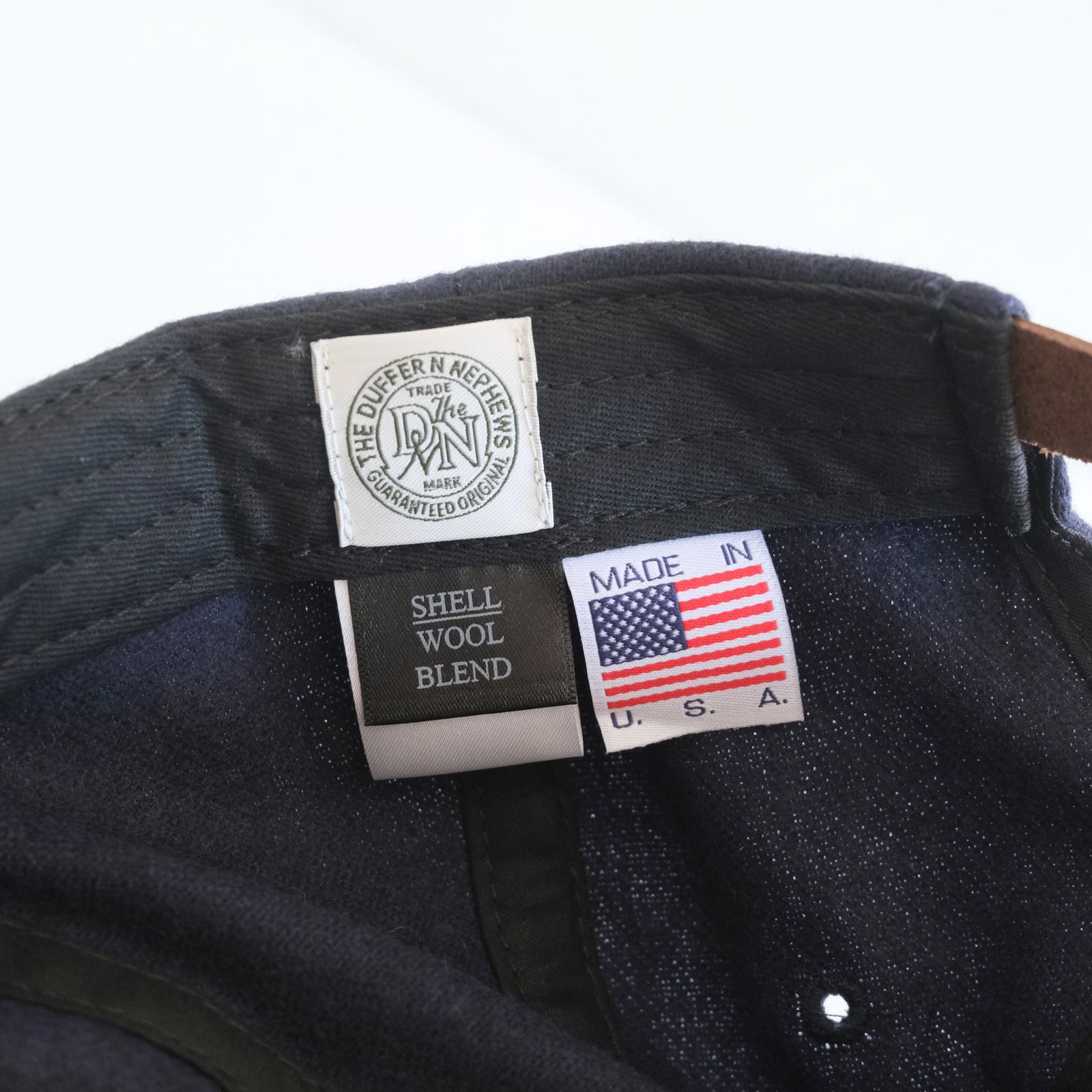 【残り1点】MUSICIANS WOOL B.B CAP（NVY/GRN）