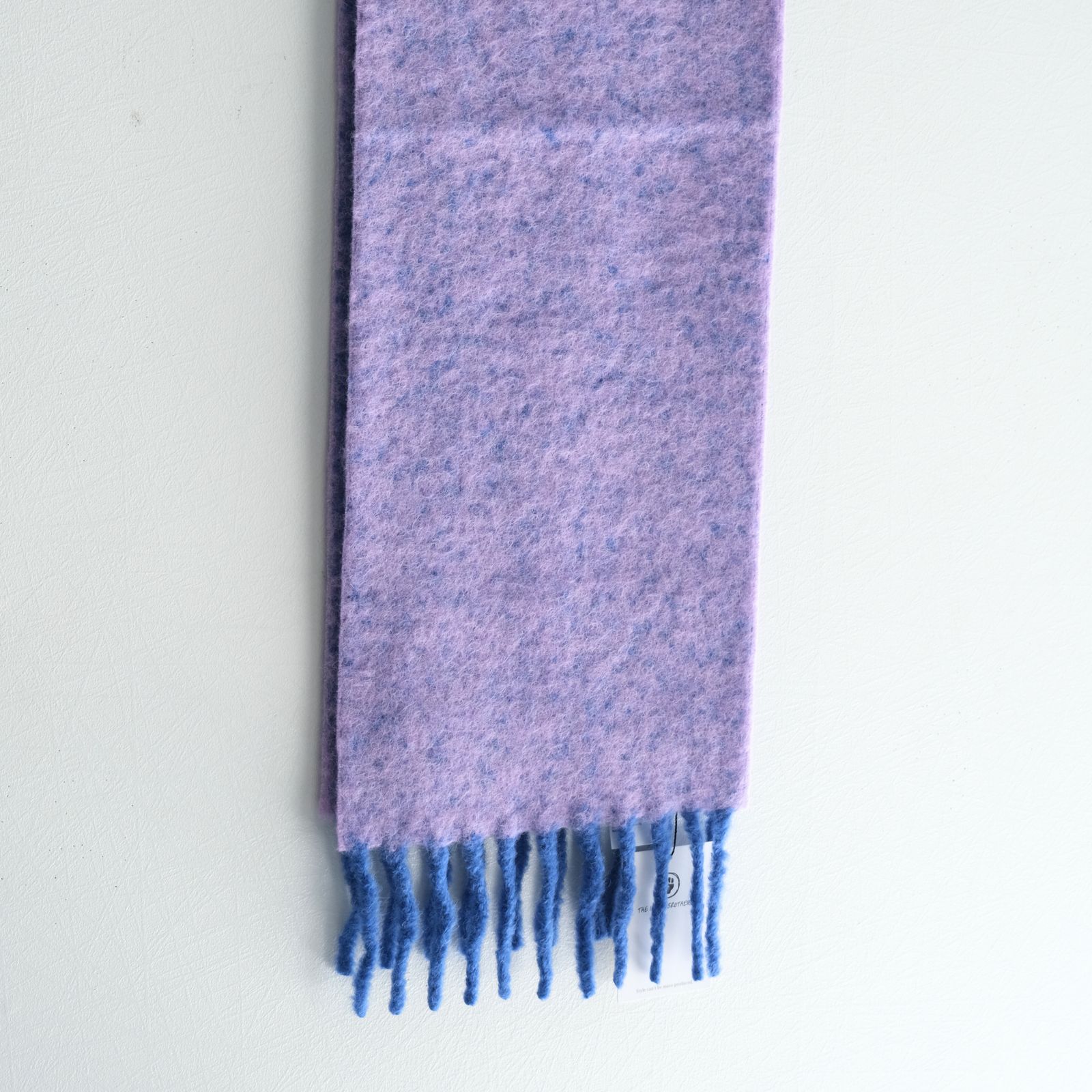 Two Colour Woolly Scarf / マフラー / アルパカ / Blue / Violet