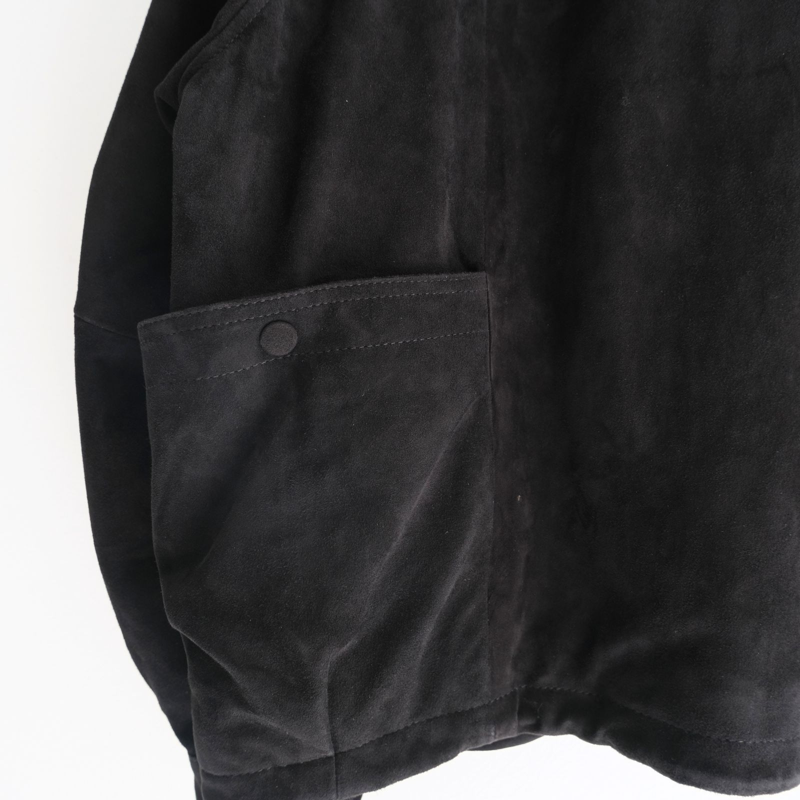 HIKER JACKET / ジャケット / レザージャケット / ハイカージャケット /  SHEEP SUEDE / 羊革 /  BLACK