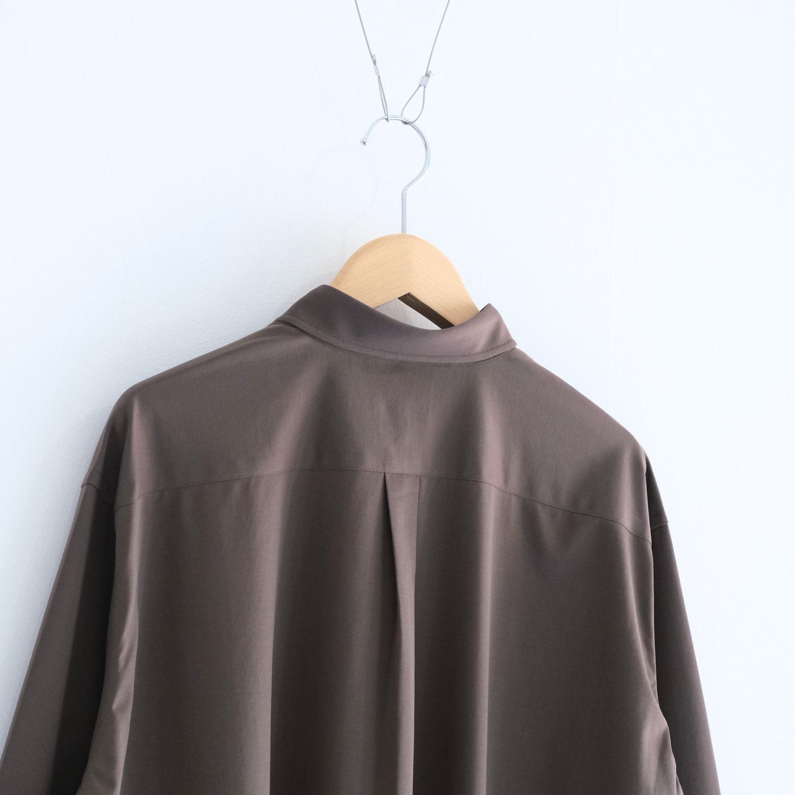46G Atmosphere L/S Shirt / シャツ / BROWN（Half Timber Brown）