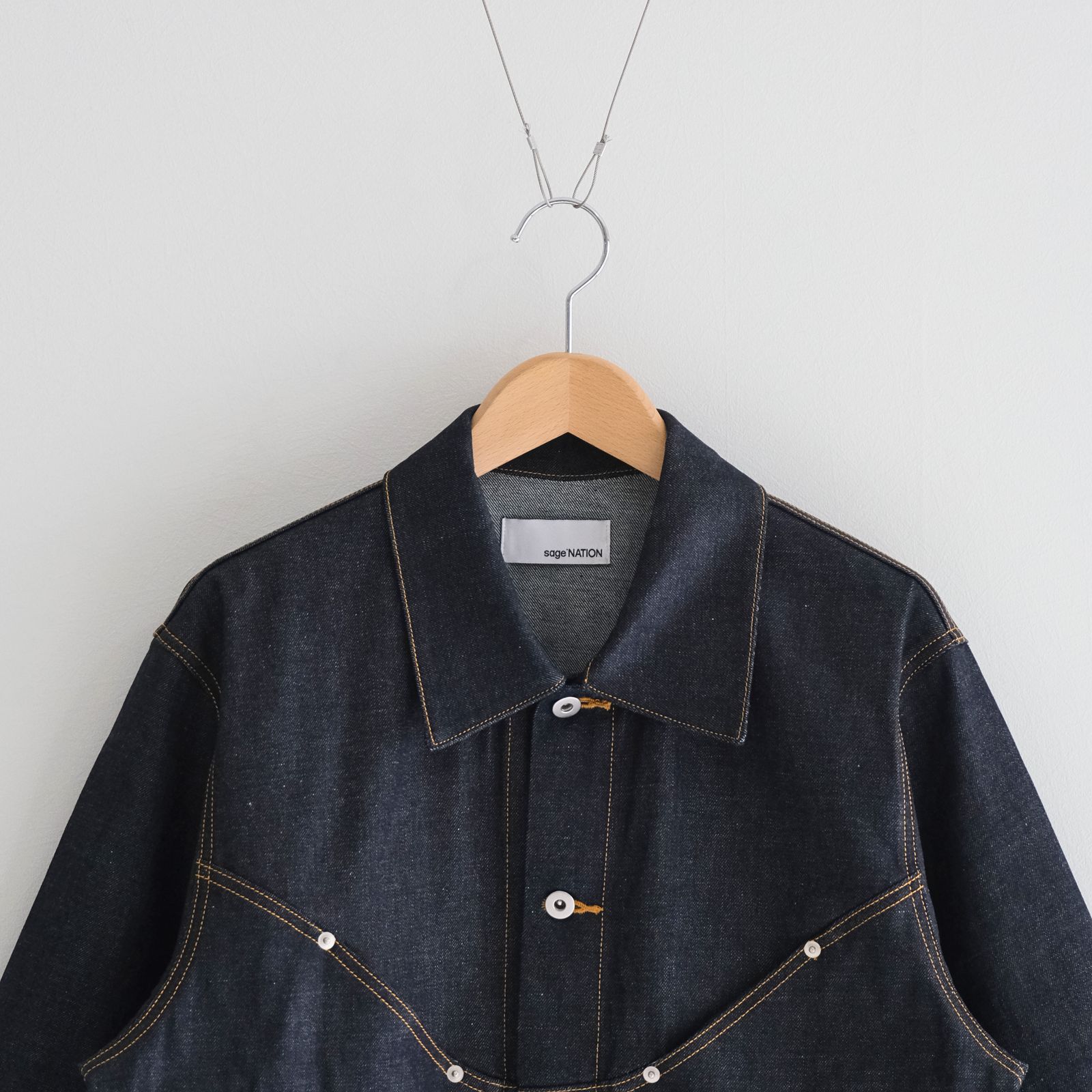 DENIM JIJI JACKET RAW / デニムジャケット