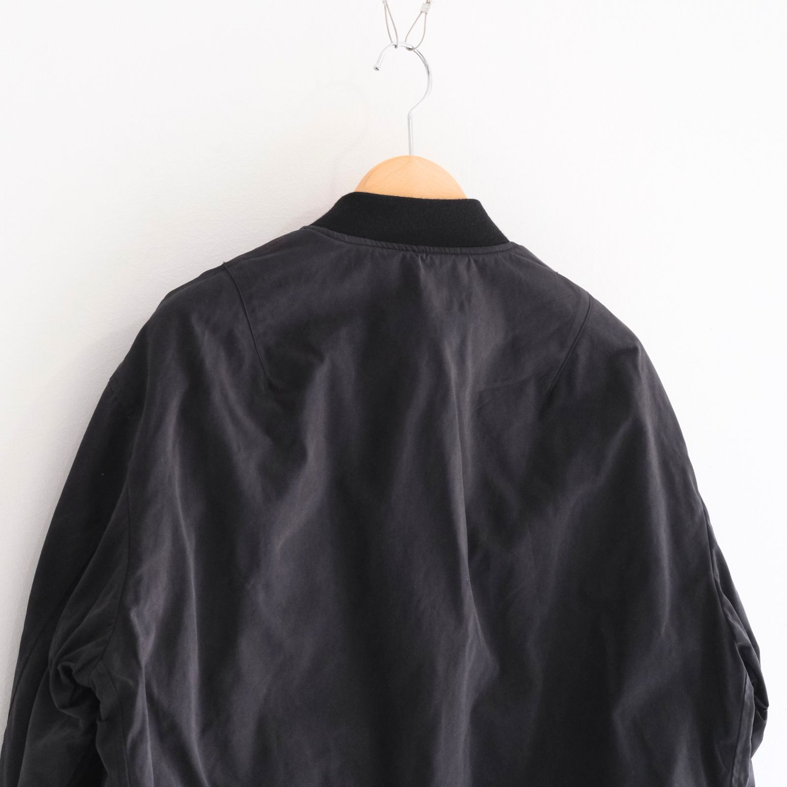 【残り1点】WAXED WEATHER FLIGHT JKT（INK BLACK）