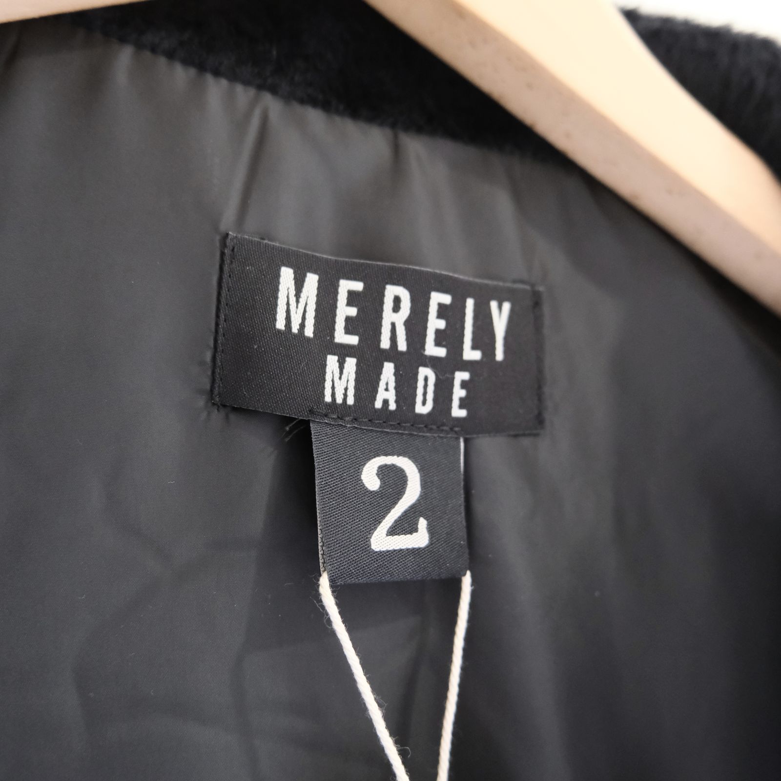 【残り1点】MERELY SURI ALPACA INUIT FUR VEST（BLACK MINK）
