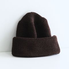 JUIST / ニットキャップ / PURE WOOL / DUNKELBRAUN / ブラウン