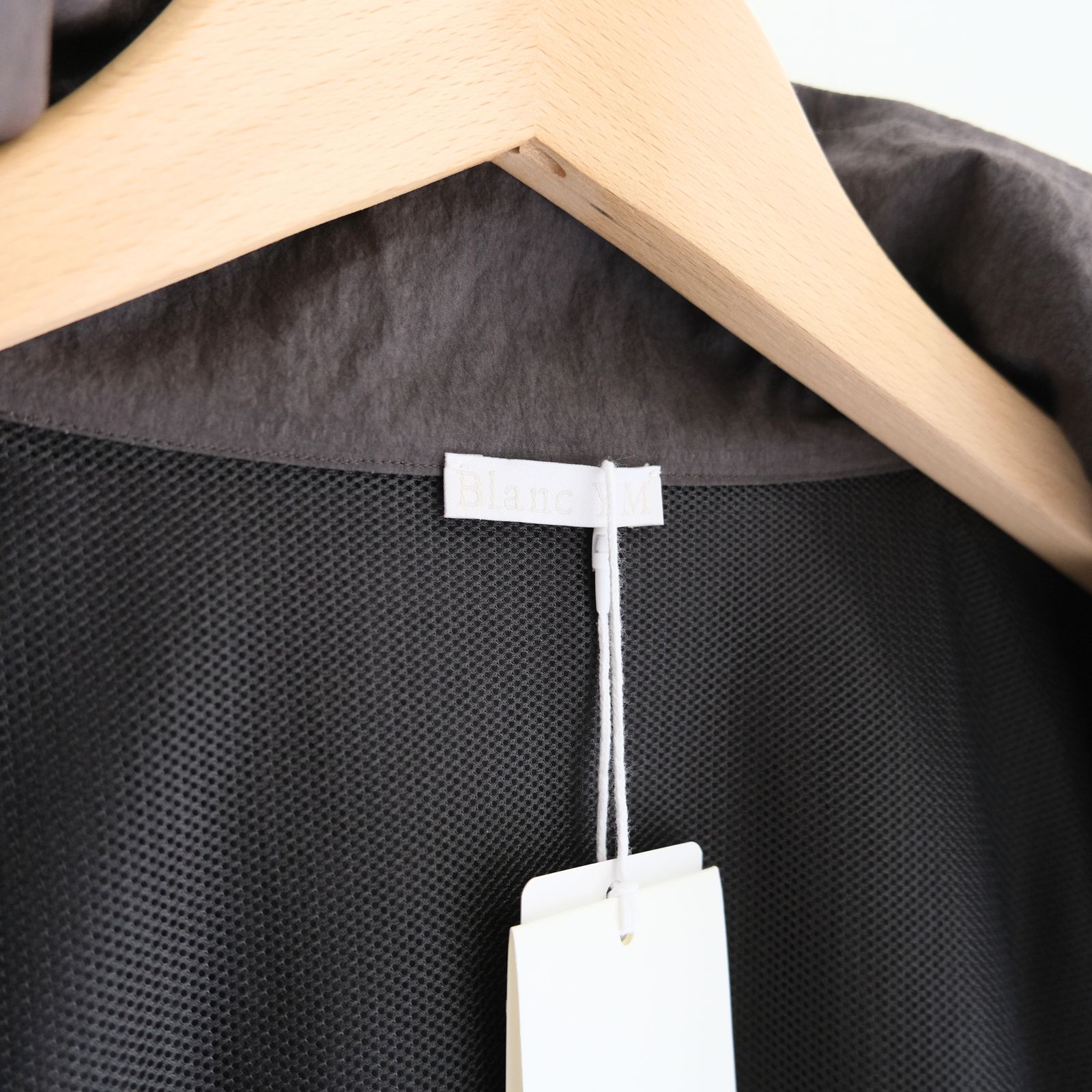 COTTON NYLON TRACK JACKET / トラックジャケット / コットンナイロン / TAUPE