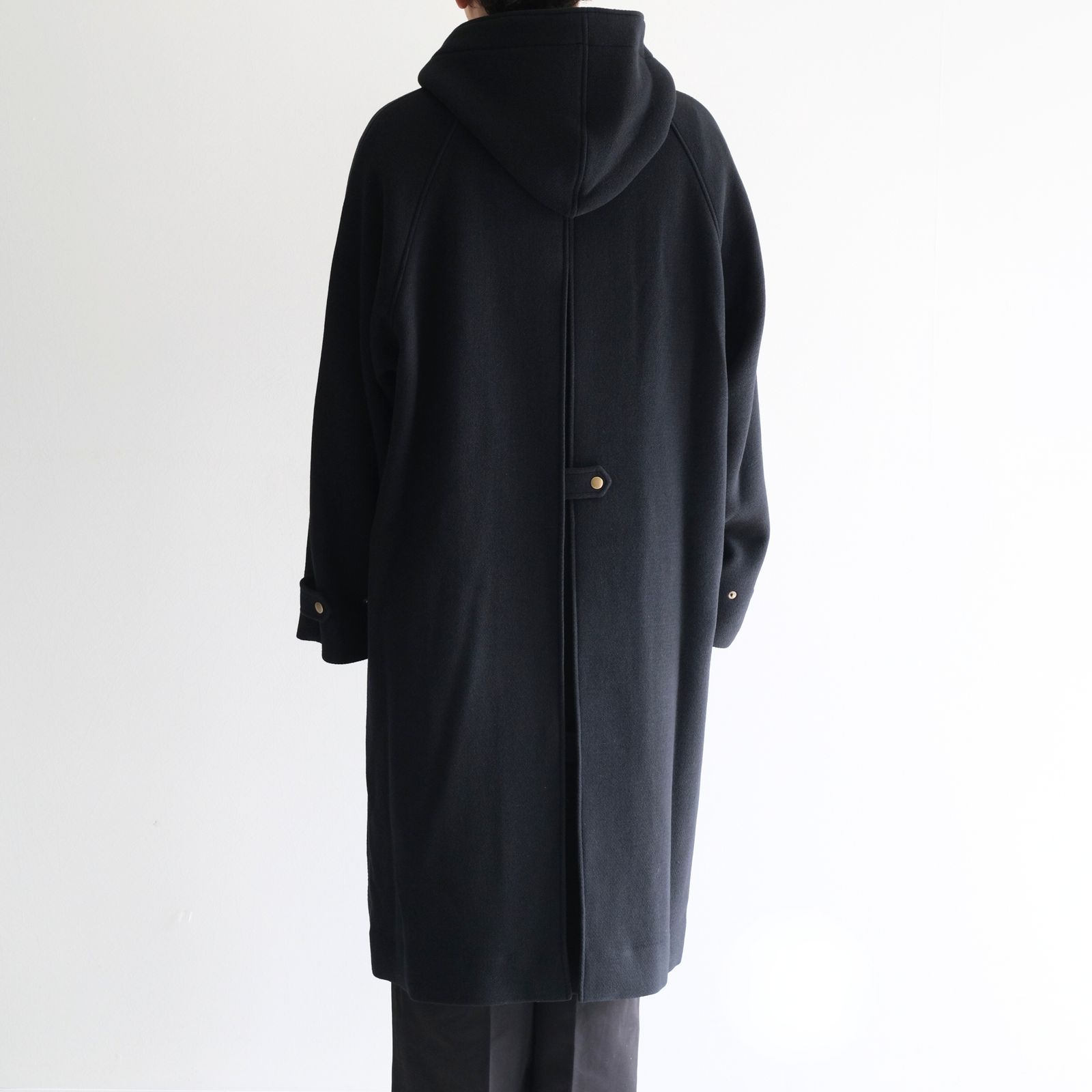 Lambs tweed - Gerrard / コート / ウール / ラム / Lamp Black