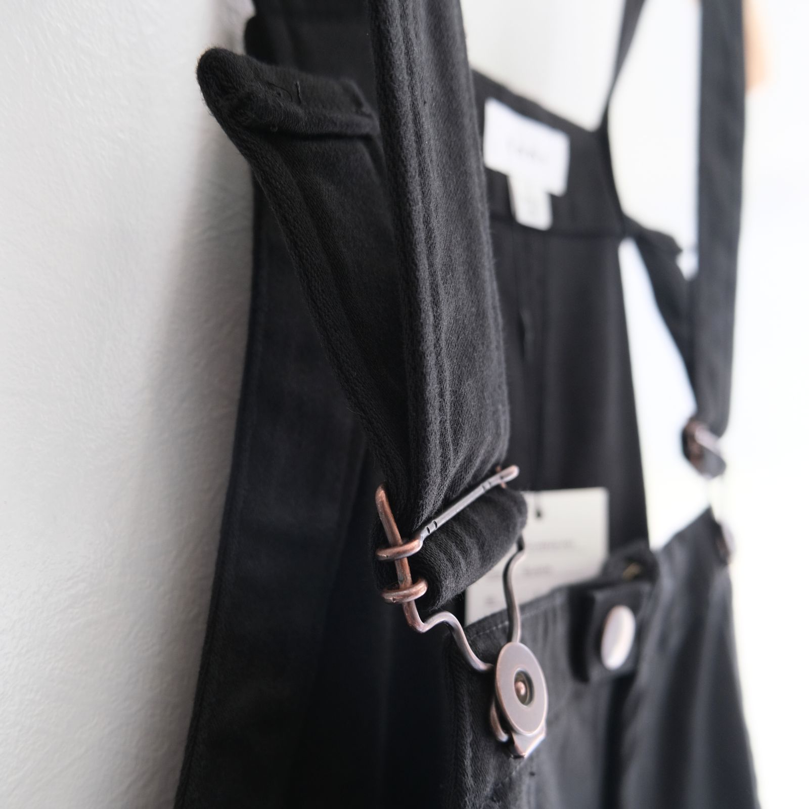 BOMBER OVERALL / オーバーオール / コットン / BLACK