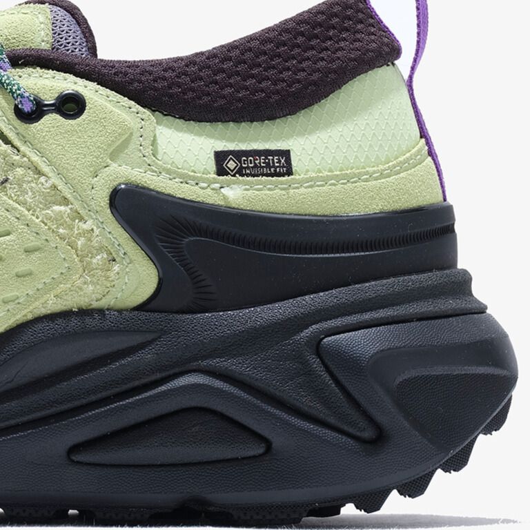 【 HOKA 】KAHA 3 LOW GTX TP "GORE-TEX"  / スニーカー / GORE-TEX / HONEYDEW / BLACK